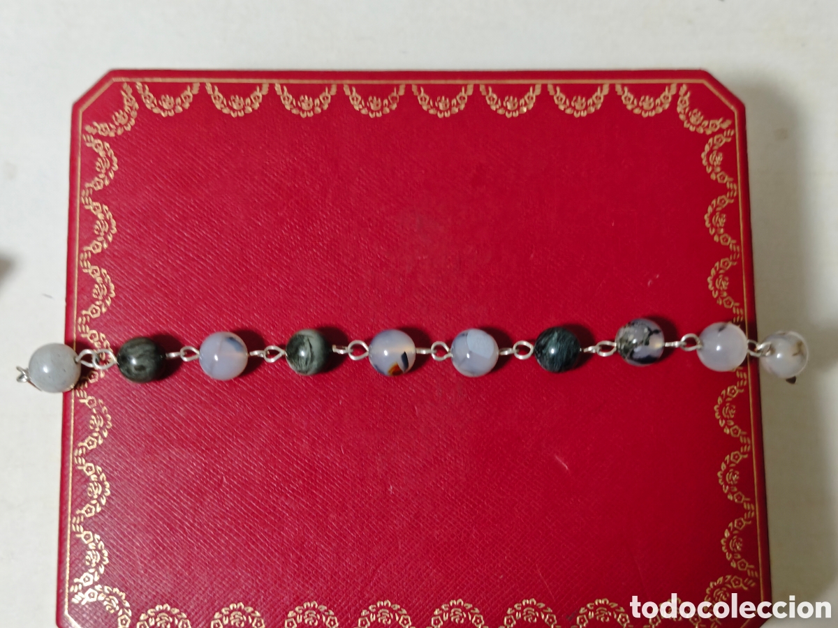 Joyeria: Pulsera en plata de ley y piedras naturales - Foto 6