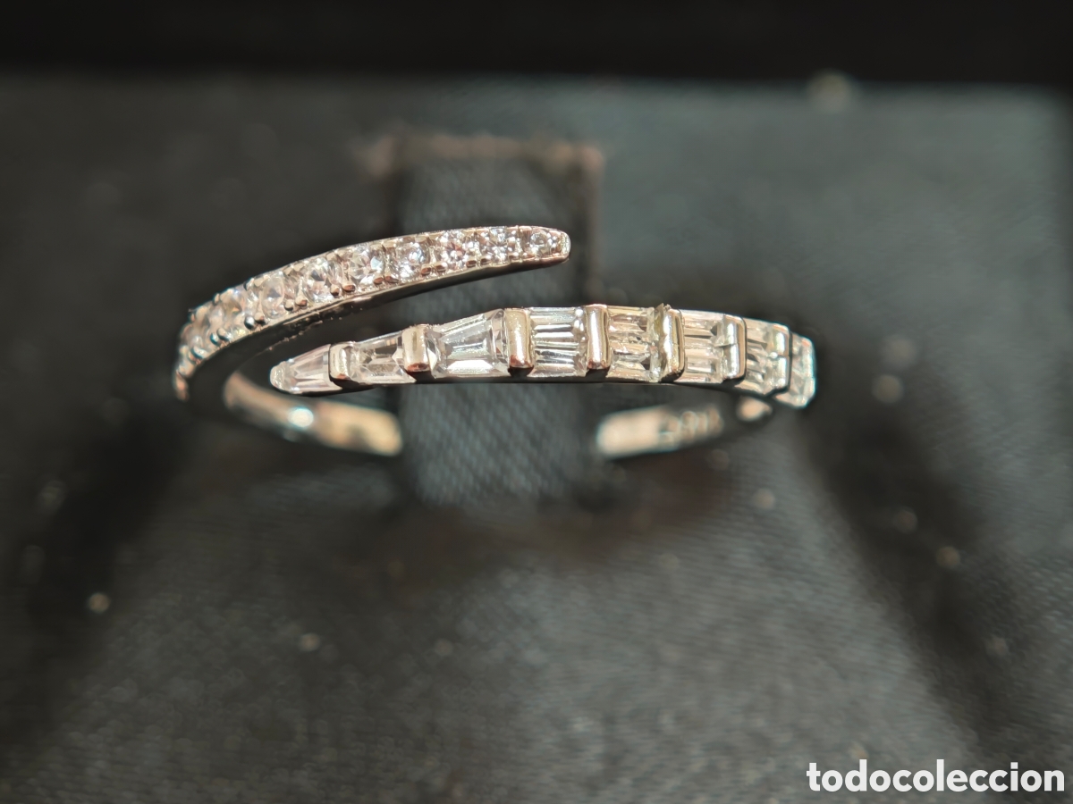 Joyeria: Precioso anillo en plata de ley y circulitos - Foto 2