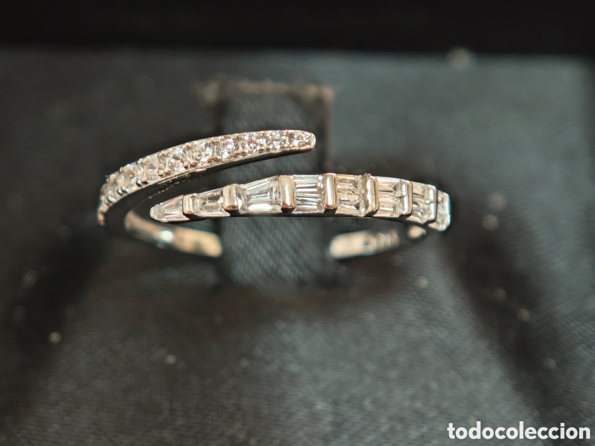 Joyeria: Precioso anillo en plata de ley y circulitos - Foto 1