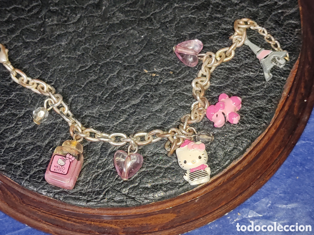 Joyeria: Colgantes de Hello Kitty, pulsera deslucida. - Foto 1