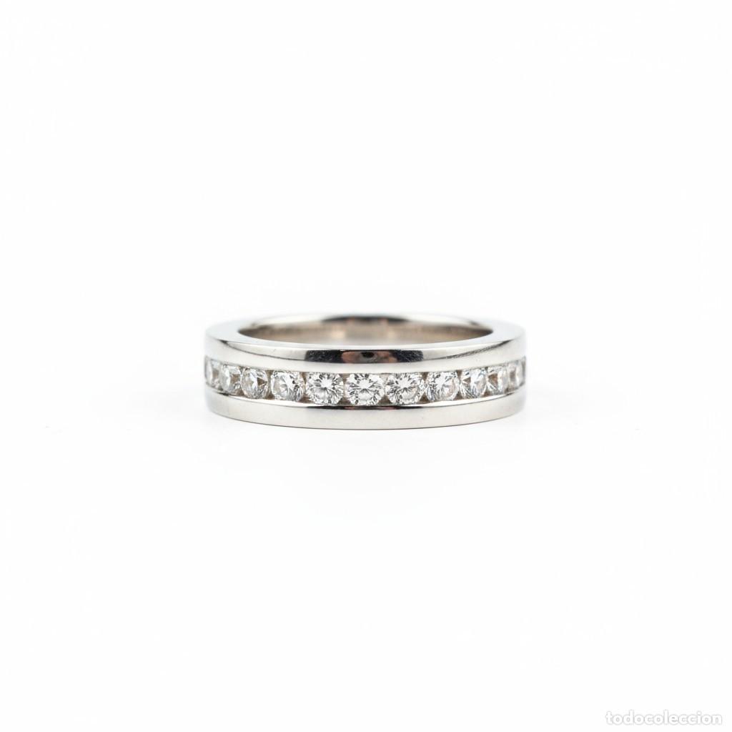 Joyeria: Anillo de oro blanco con diamantes 1.90ct - Foto 1