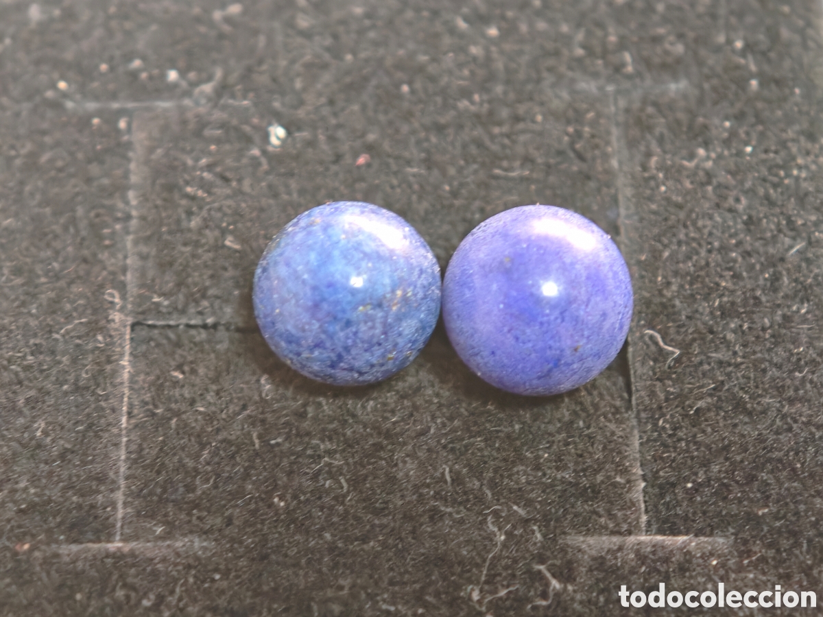 Joyeria: Pendientes de plata de ley y lapiszuli - Foto 2