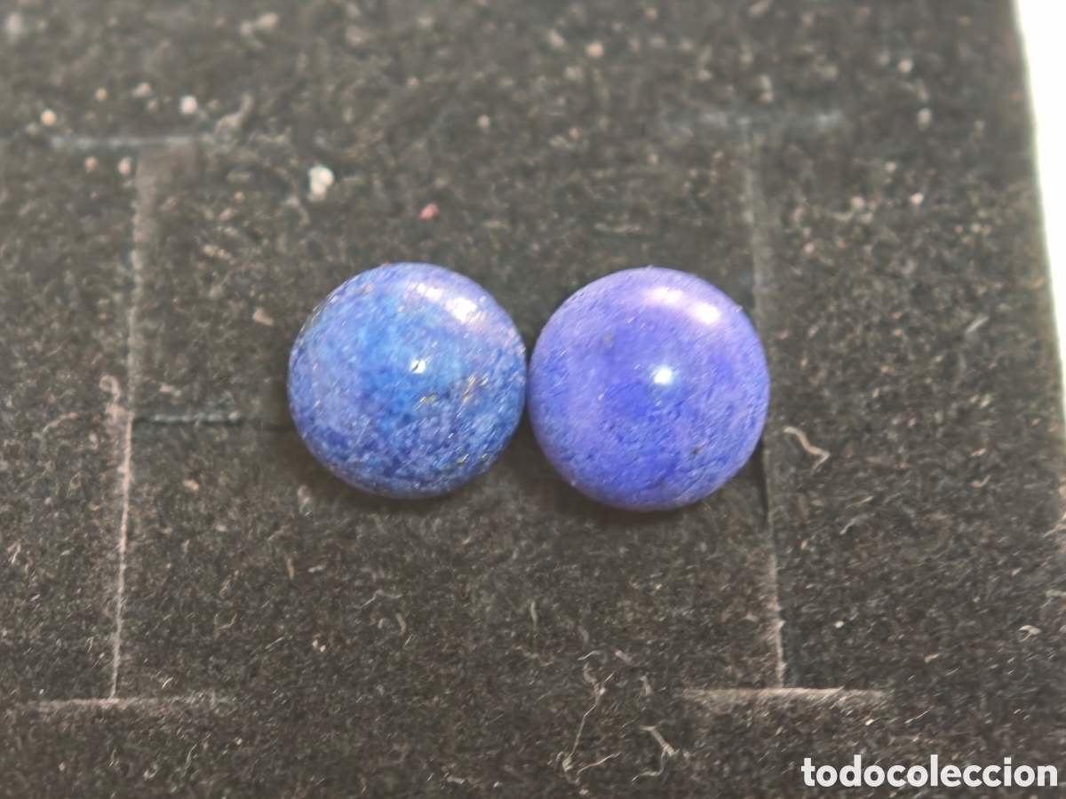 Joyeria: Pendientes de plata de ley y lapiszuli - Foto 4