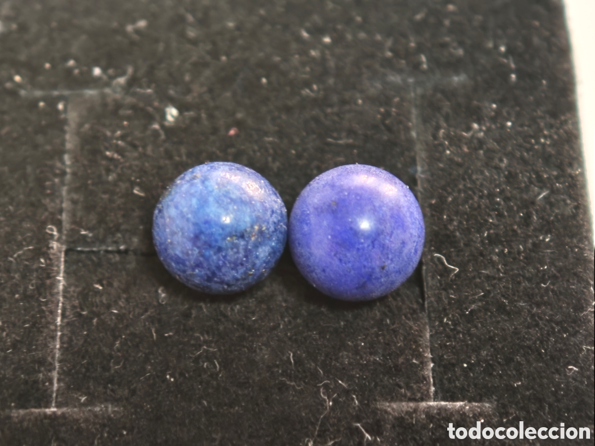 Joyeria: Pendientes de plata de ley y lapiszuli - Foto 1