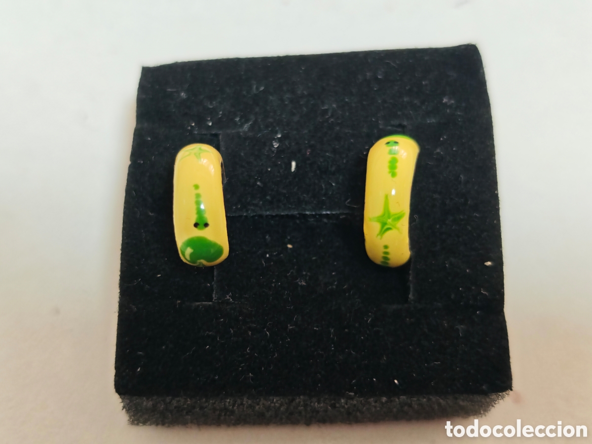 Joyeria: Pendientes de plata de ley y esmalte nuevos - Foto 5