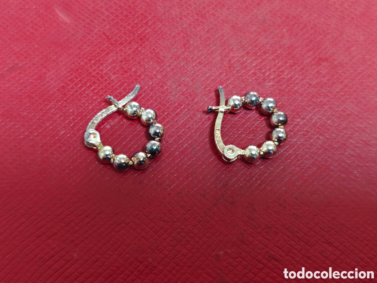 Joyeria: Pendientes de plata de ley - Foto 2