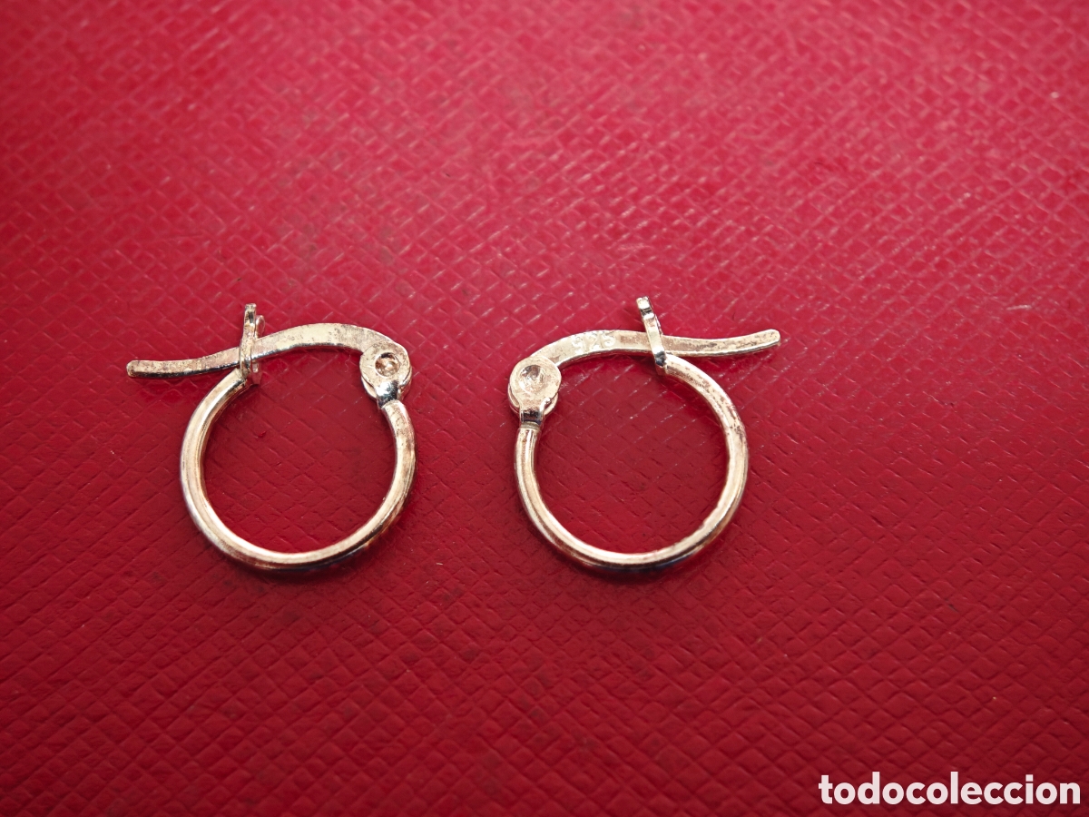Joyeria: Pendientes de plata de ley nuevos - Foto 2