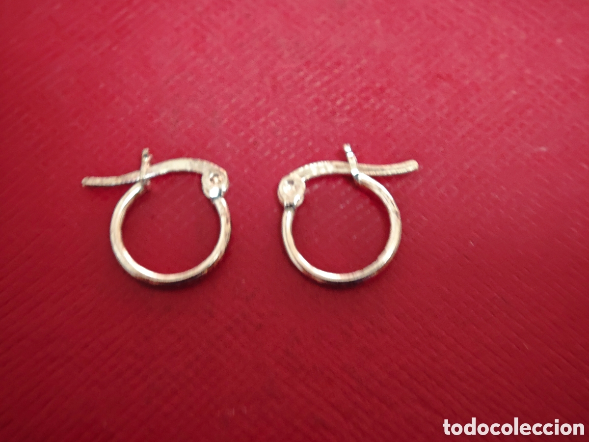 Joyeria: Pendientes de plata de ley nuevos - Foto 4