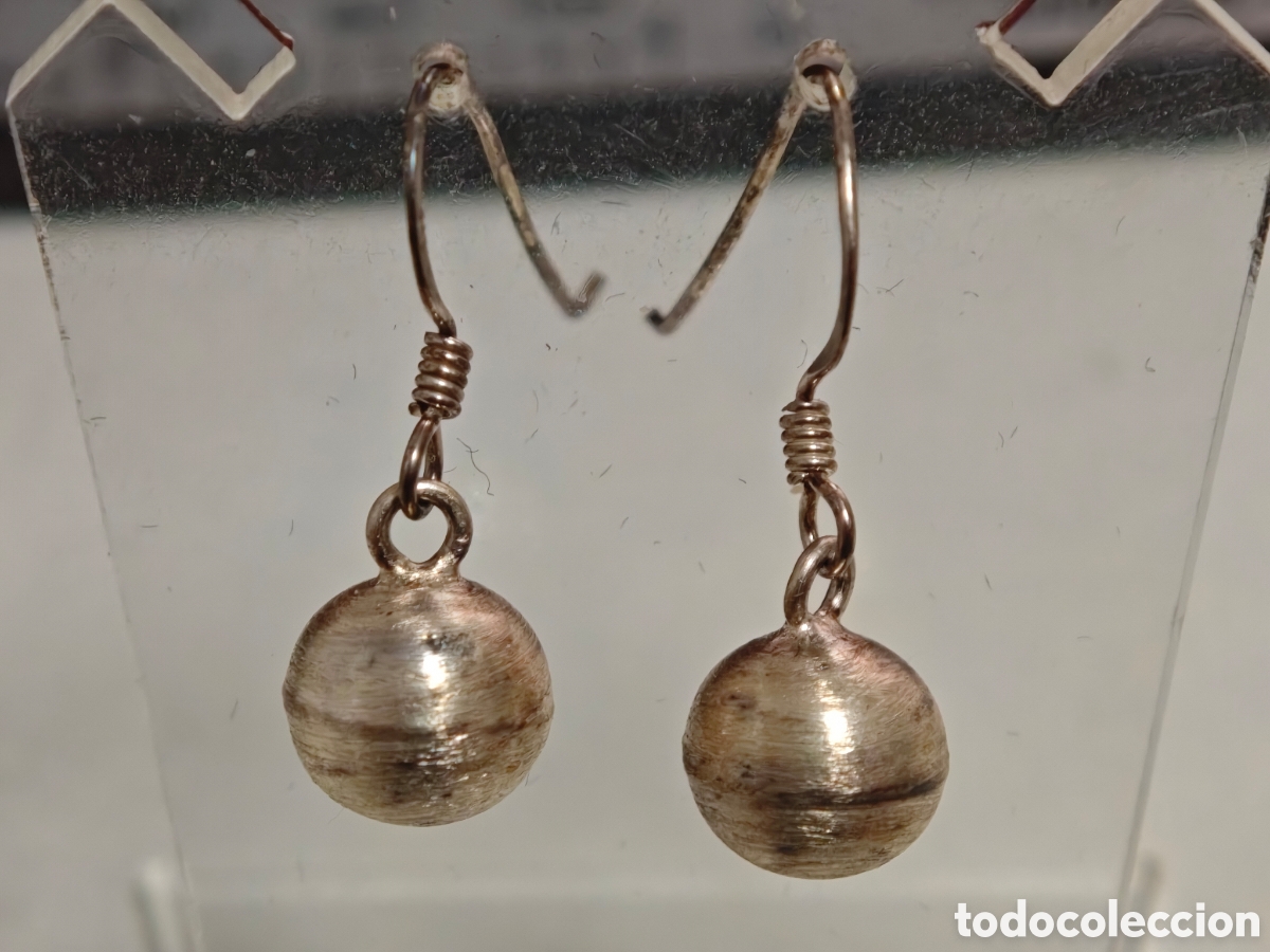 Joyeria: Pendientes en plata de ley nuevos - Foto 1
