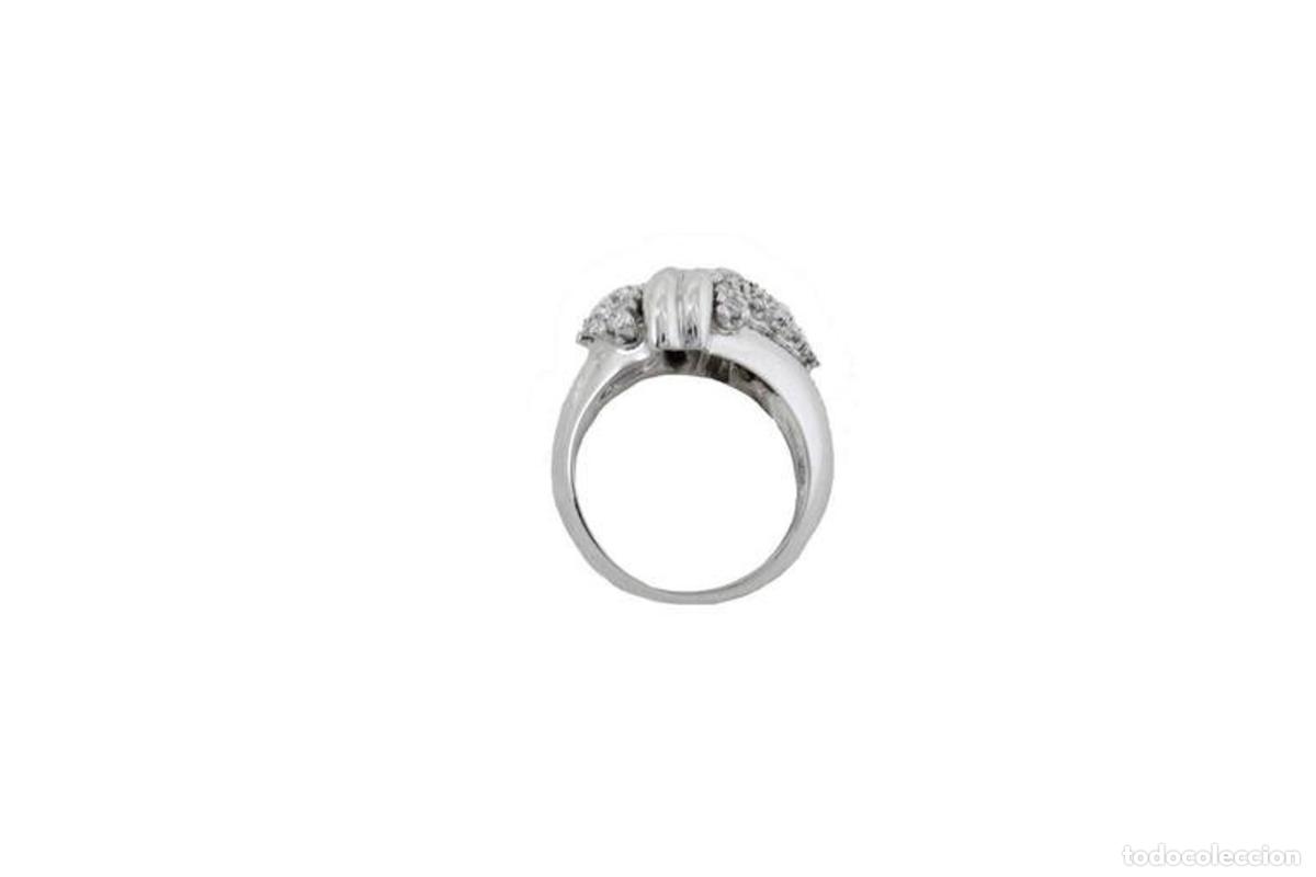 Joyeria: Anillo de oro blanco con diamantes - Foto 8