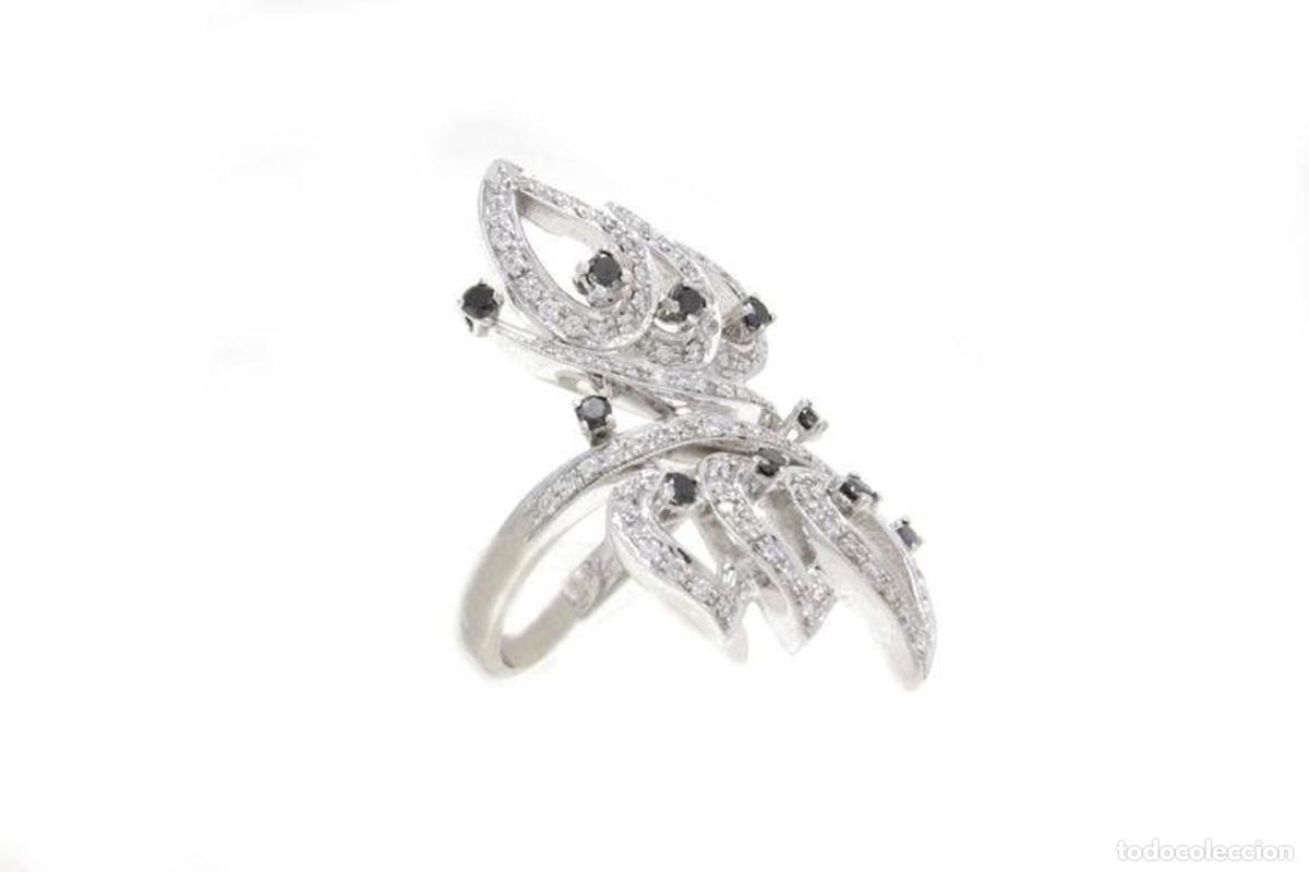 Joyeria: Anillo de oro de 18 kt con diamantes de moda - Foto 7