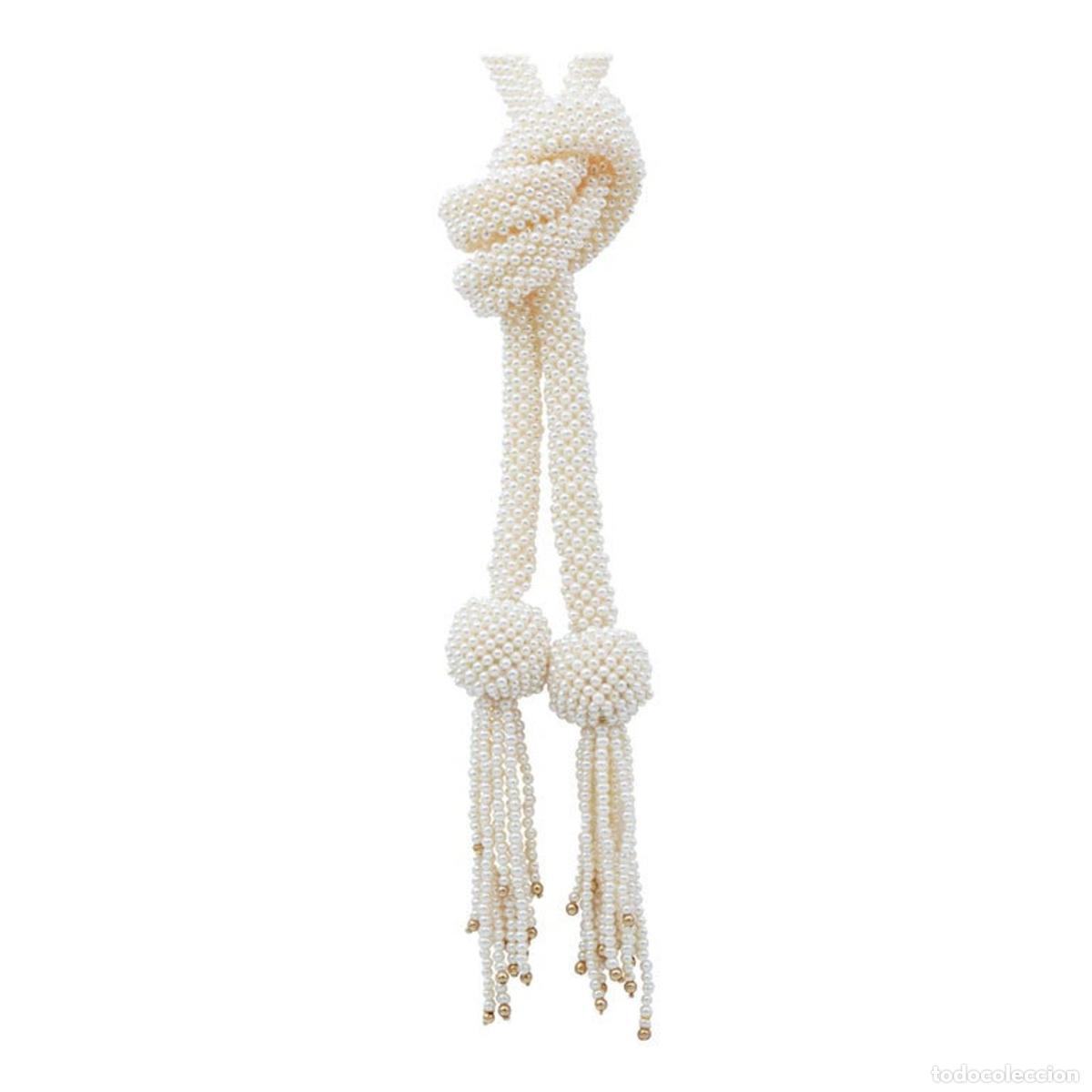 Joyeria: Collar de perlas de oro amarillo de 18 quilates - Foto 1