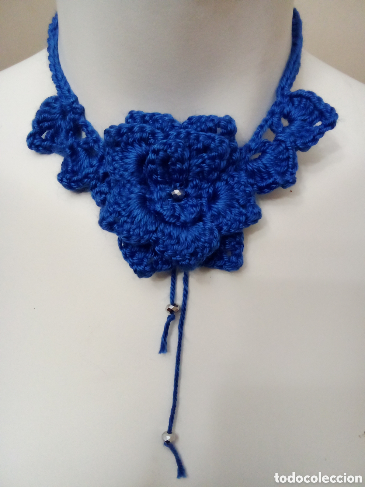 Joyeria: Collar ajustable crochet - Foto 2