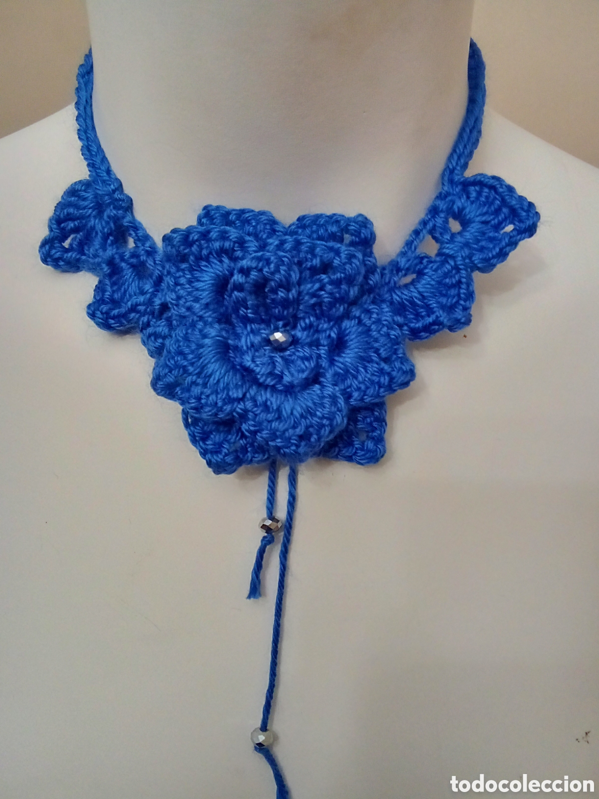 Joyeria: Collar ajustable crochet - Foto 3