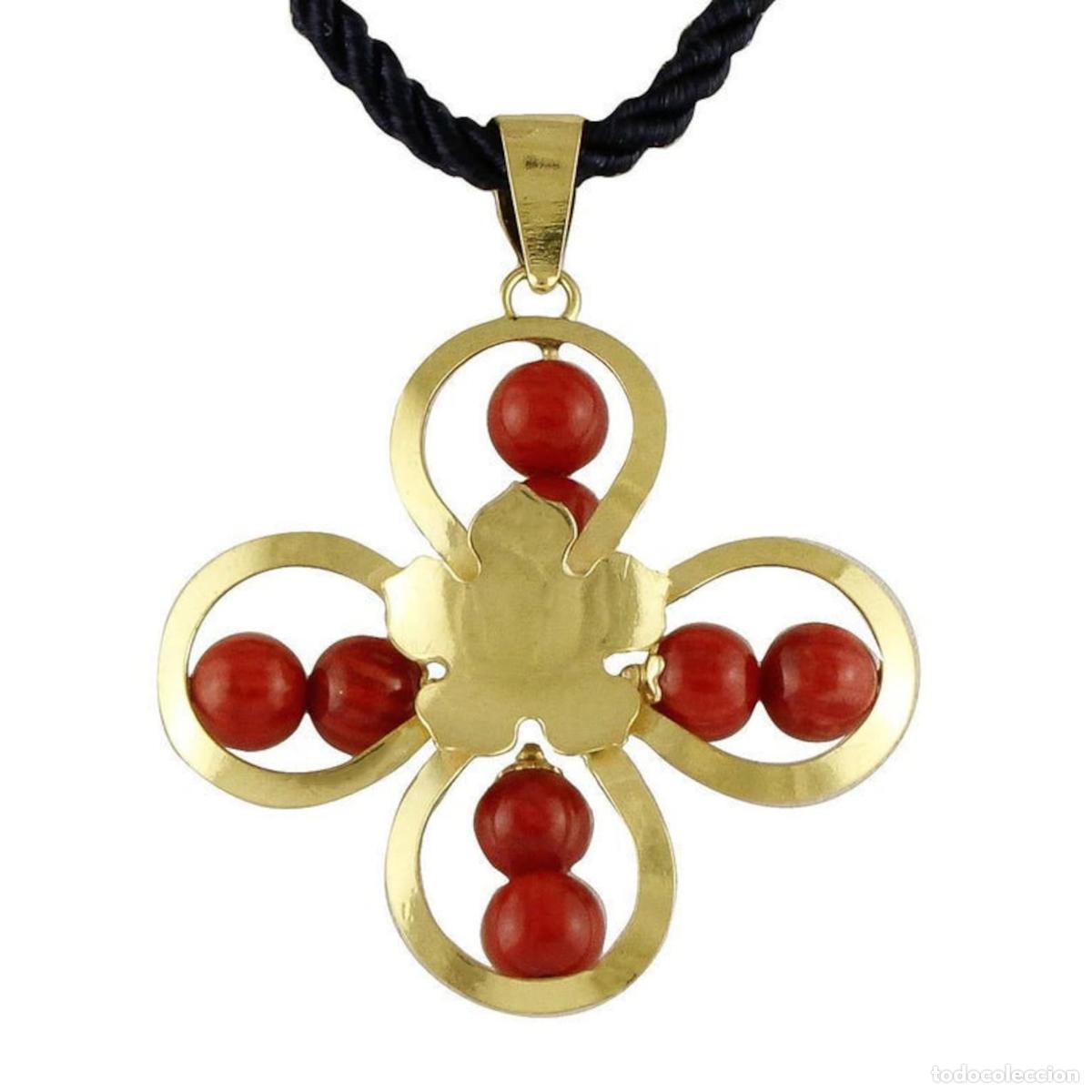 Joyeria: Colgante Luise Flor de Oro de 18k - Foto 1
