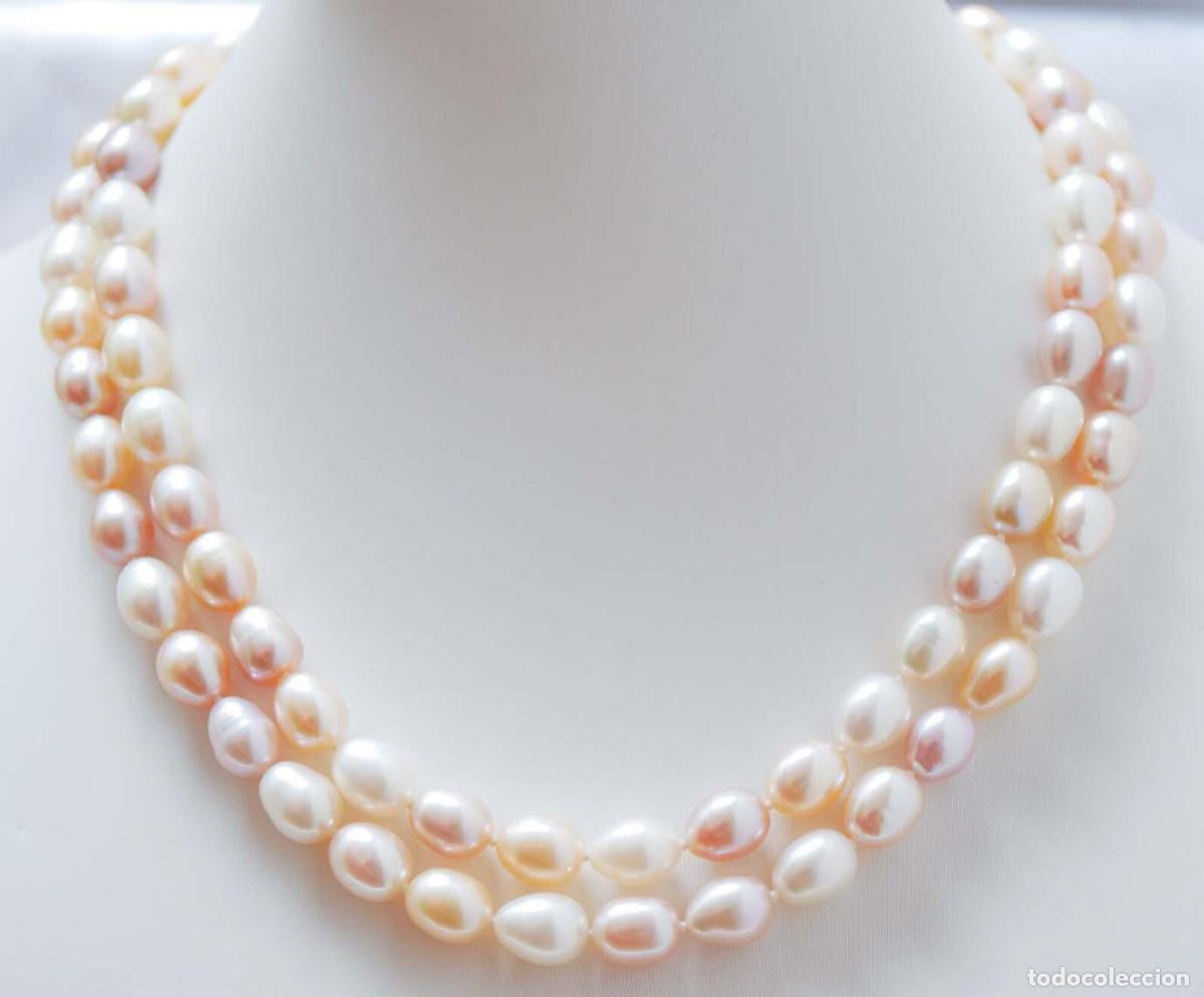 Joyeria: Collar de perlas multicolores - Foto 2
