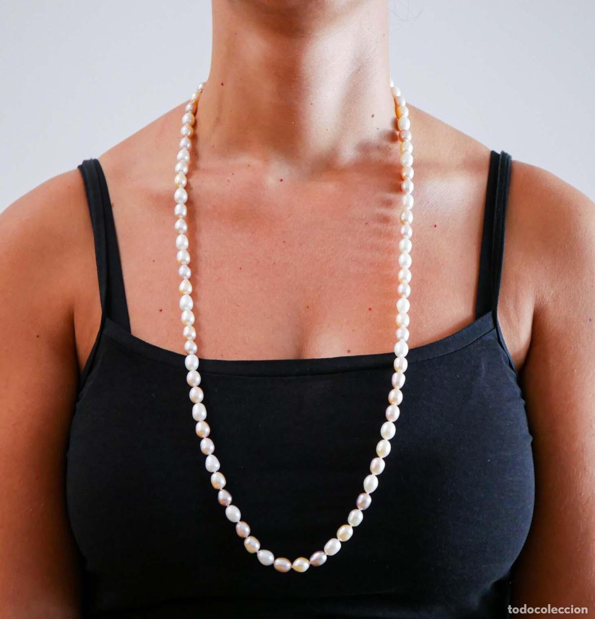 Joyeria: Collar de perlas multicolores - Foto 3