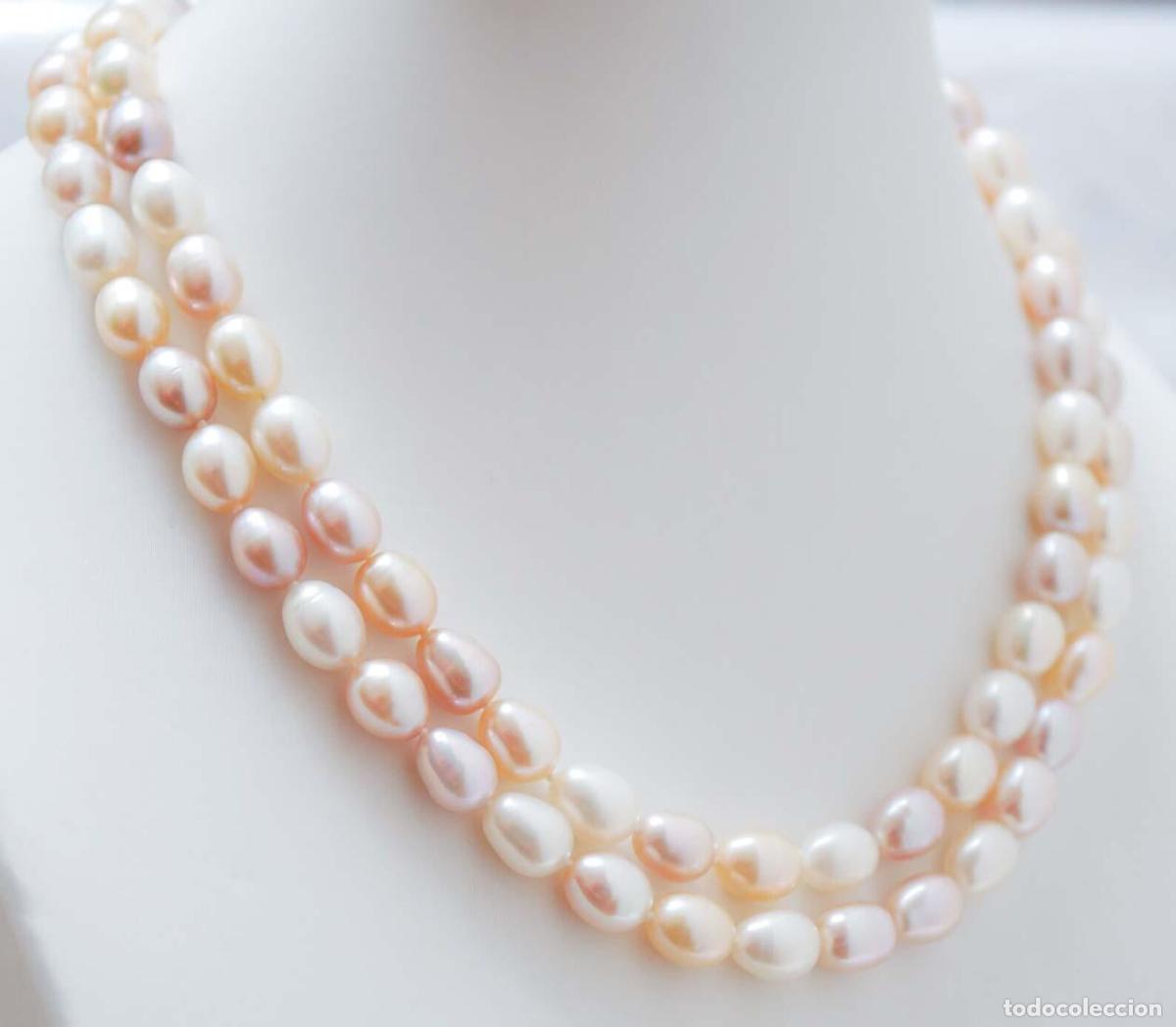 Joyeria: Collar de perlas multicolores - Foto 4