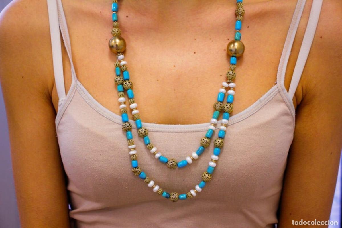 Joyeria: Collar de piedras duras, oro y plata - Foto 6