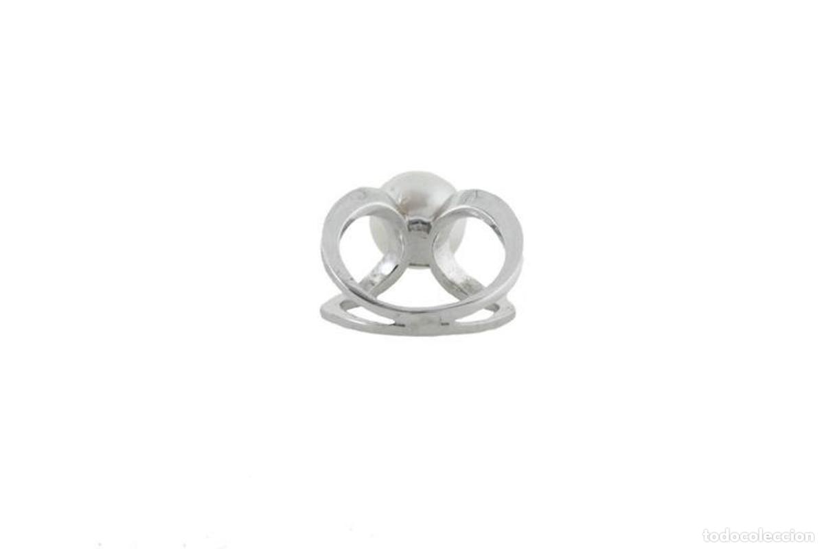 Joyeria: Anillo de diamantes blancos con perlas de Australia del Sur - Foto 8