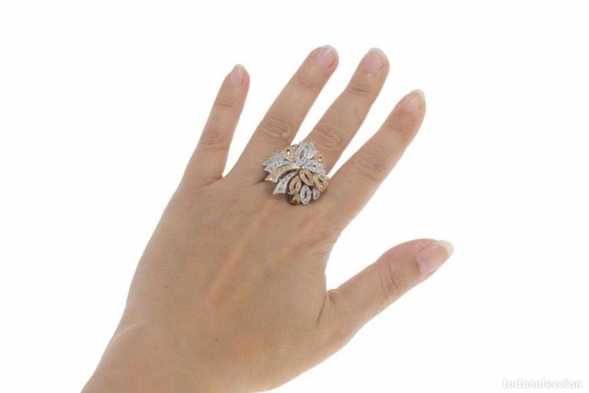 Joyeria: Anillo de oro de moda con m&uacute;ltiples lazos y diamantes - Foto 11