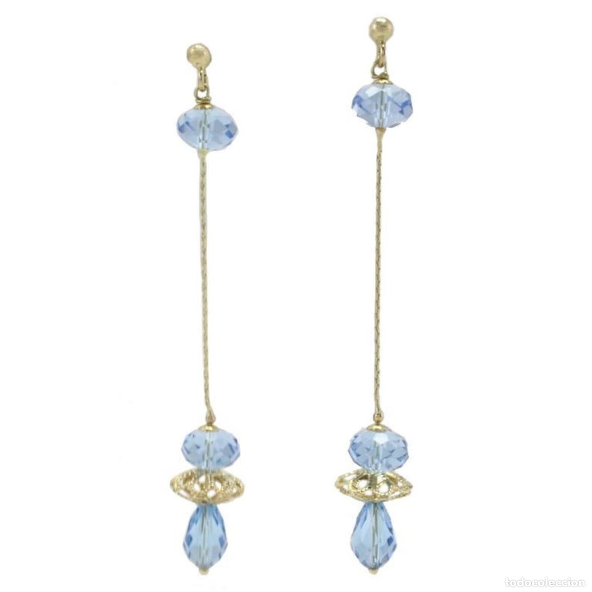 Joyeria: Pendientes colgantes de oro de 18 kt - Foto 1