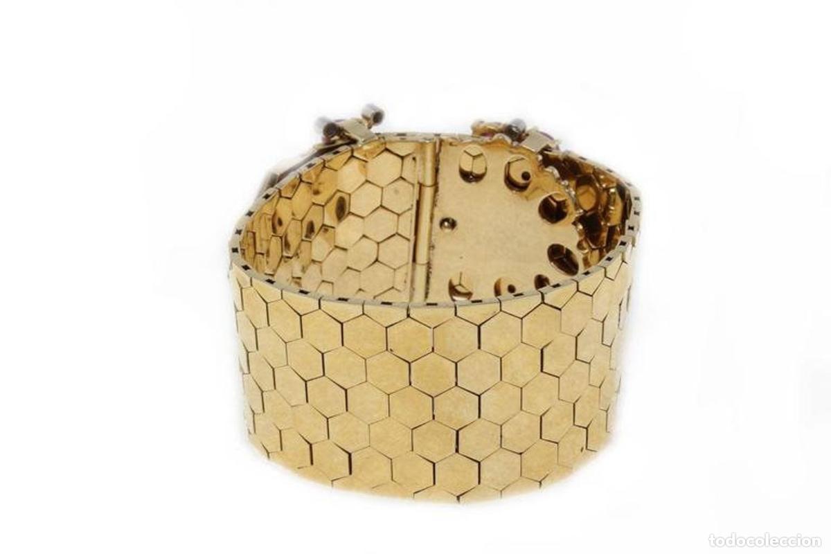 Joyeria: Pulsera de oro con diamantes y rub&iacute;es con certificado GCS - Foto 7