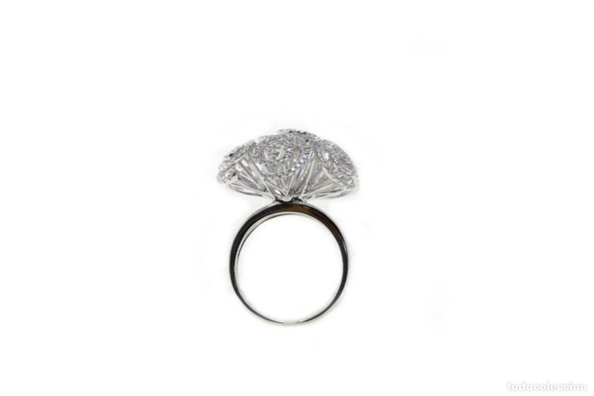 Joyeria: Anillo de diamantes en oro blanco de 18 kt - Foto 10