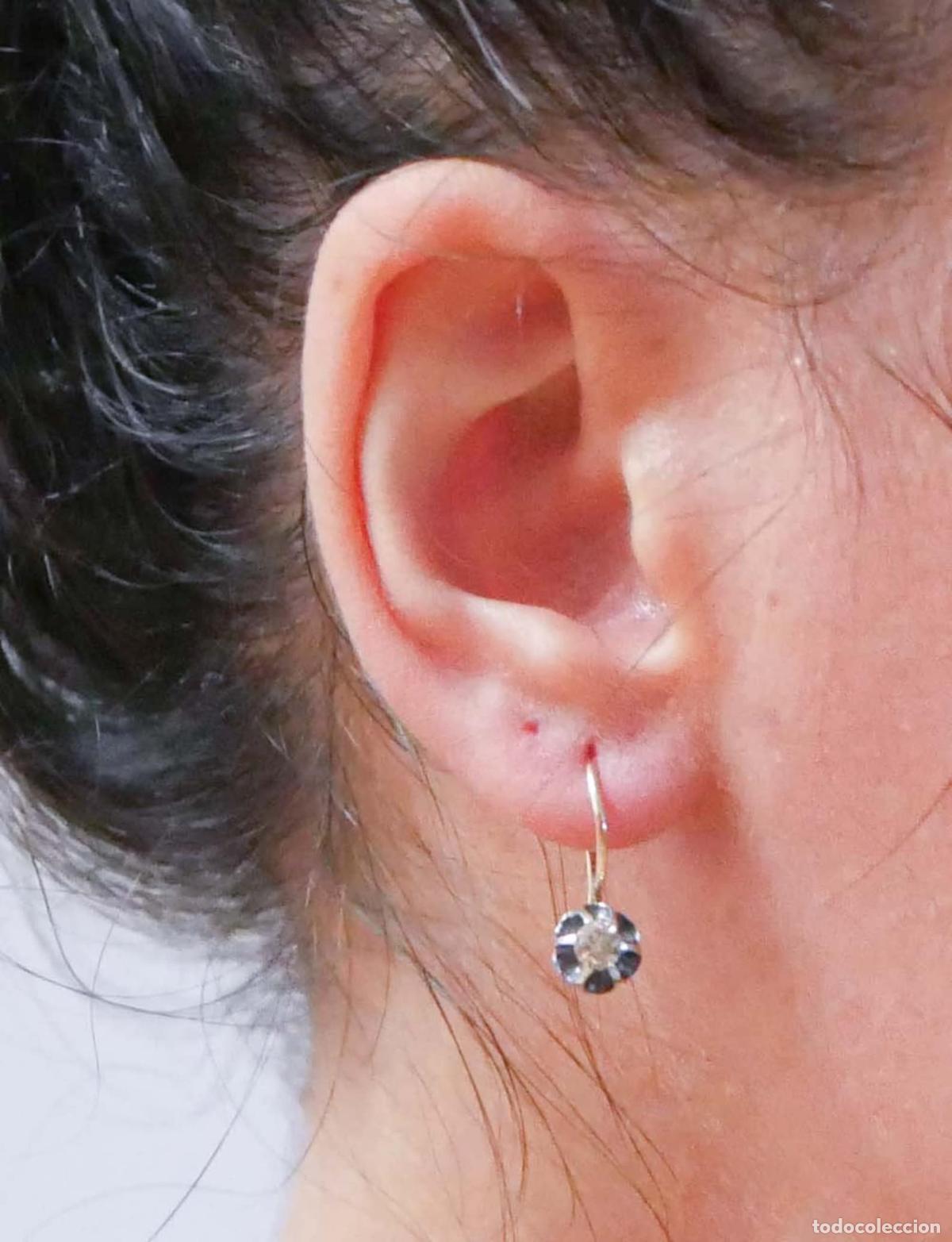Joyeria: Pendientes de diamantes, oro rosa y plata - Foto 9