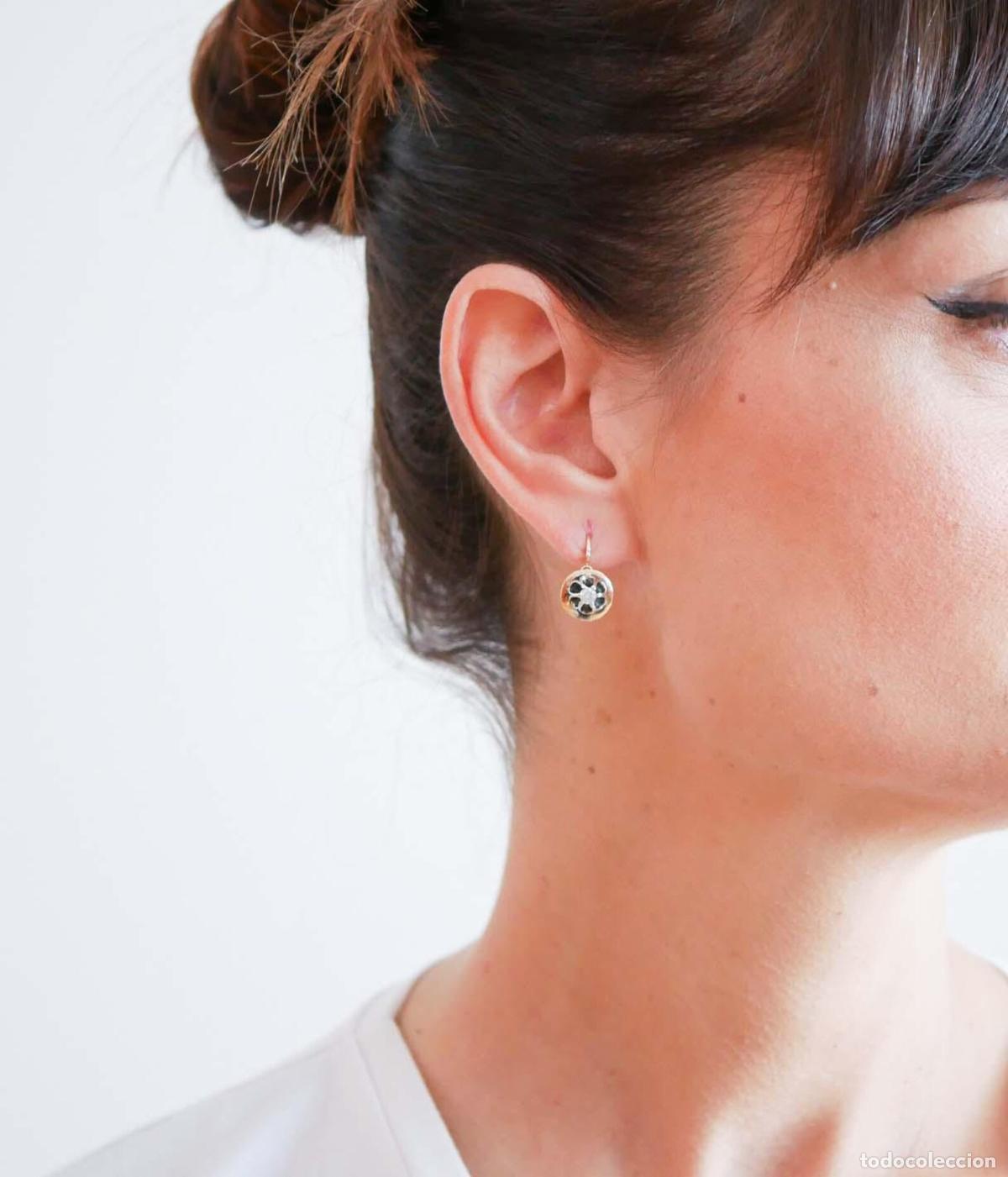 Joyeria: Pendientes de diamantes, oro rosa y plata - Foto 6