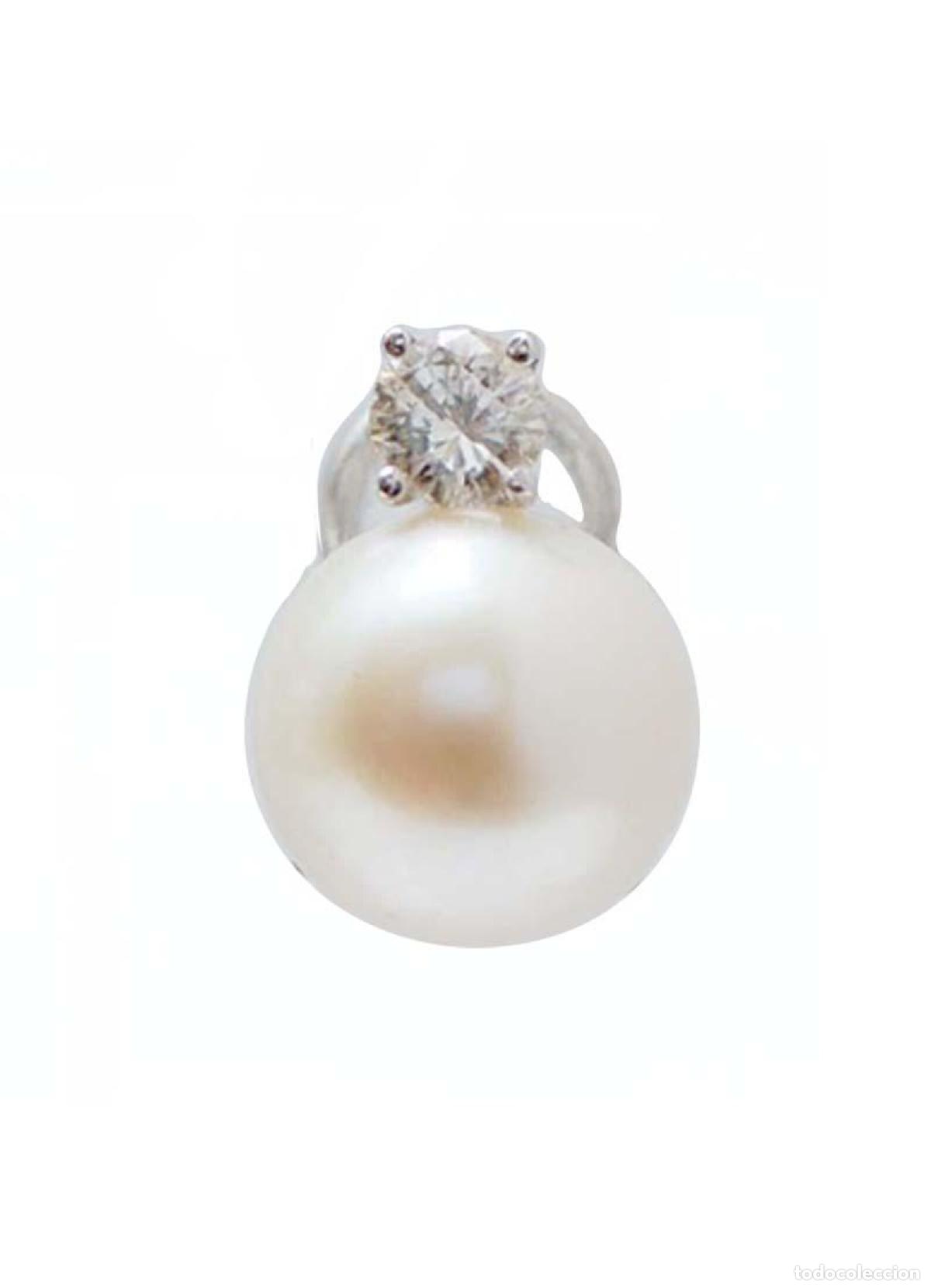 Joyeria: Pendientes de perlas, diamantes y oro blanco - Foto 10