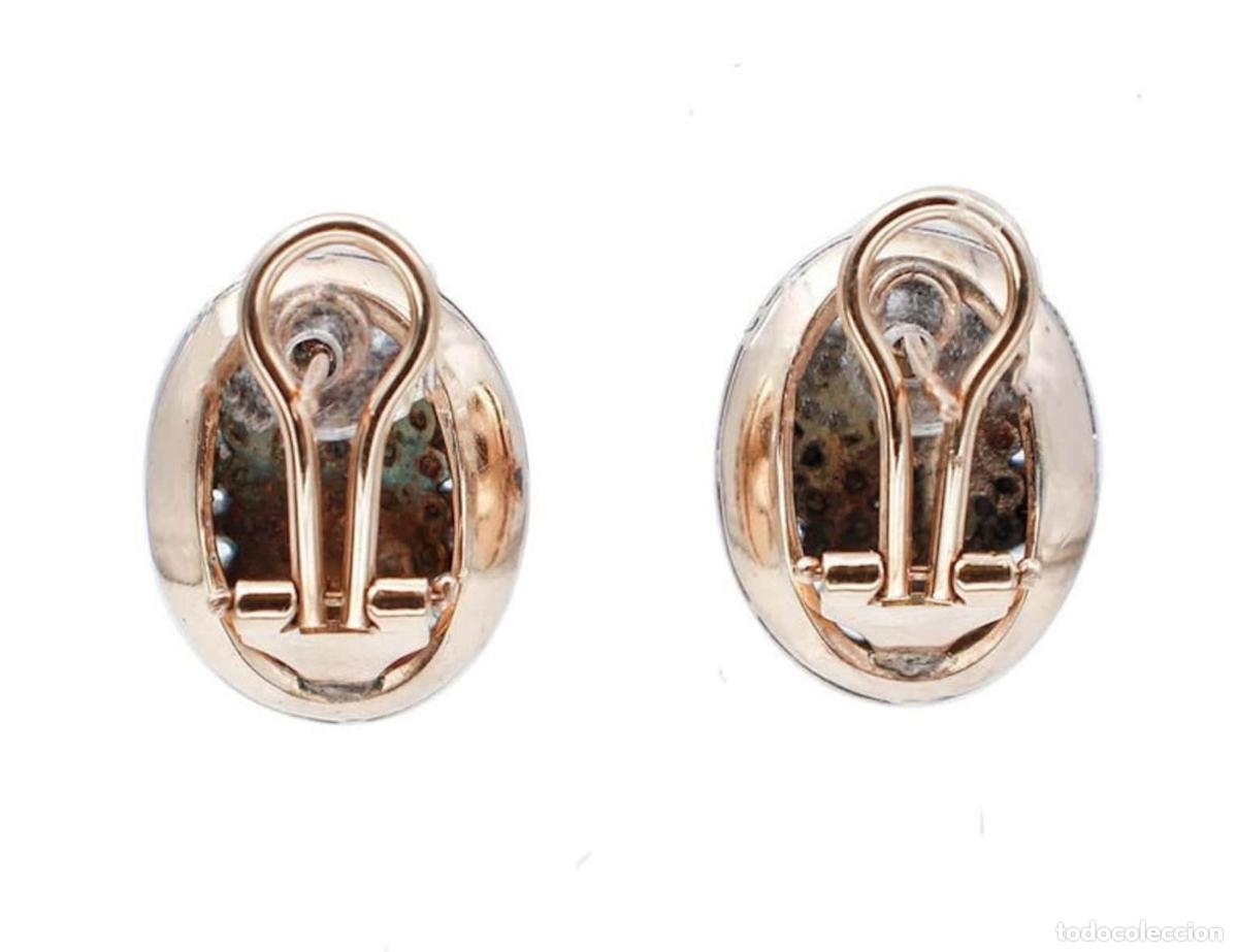 Joyeria: Pendientes de diamantes, oro rosa y plata - Foto 12