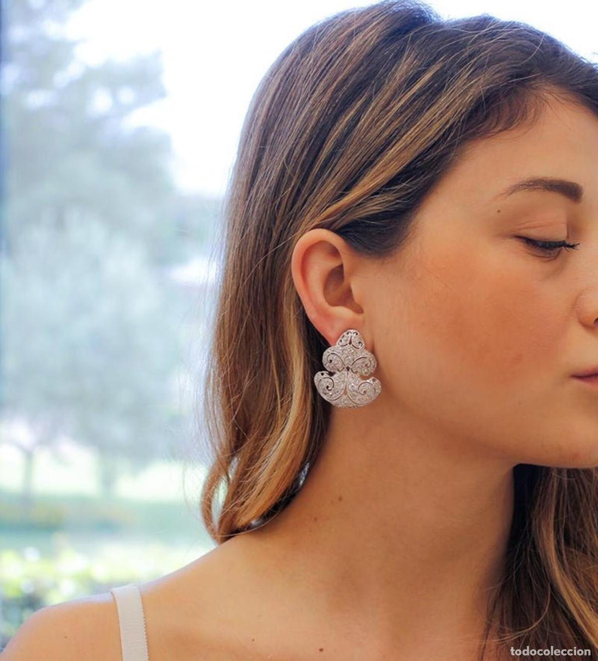 Joyeria: Pendientes de diamantes y platino - Foto 11