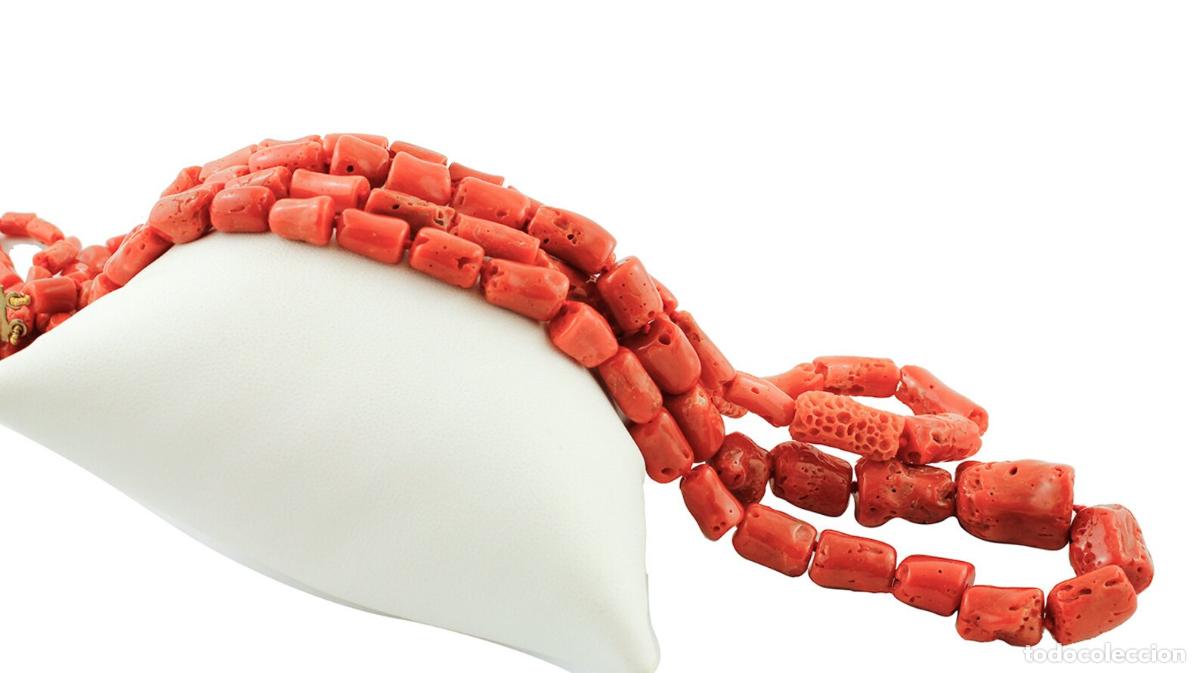 Joyeria: Collar de coral de dos hilos - Foto 8
