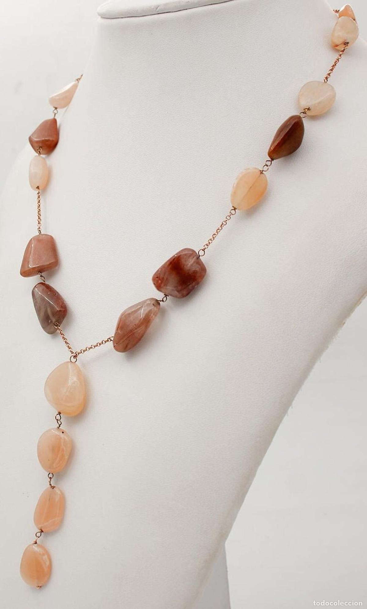 Joyeria: Collar de piedras y oro rosa - Foto 6
