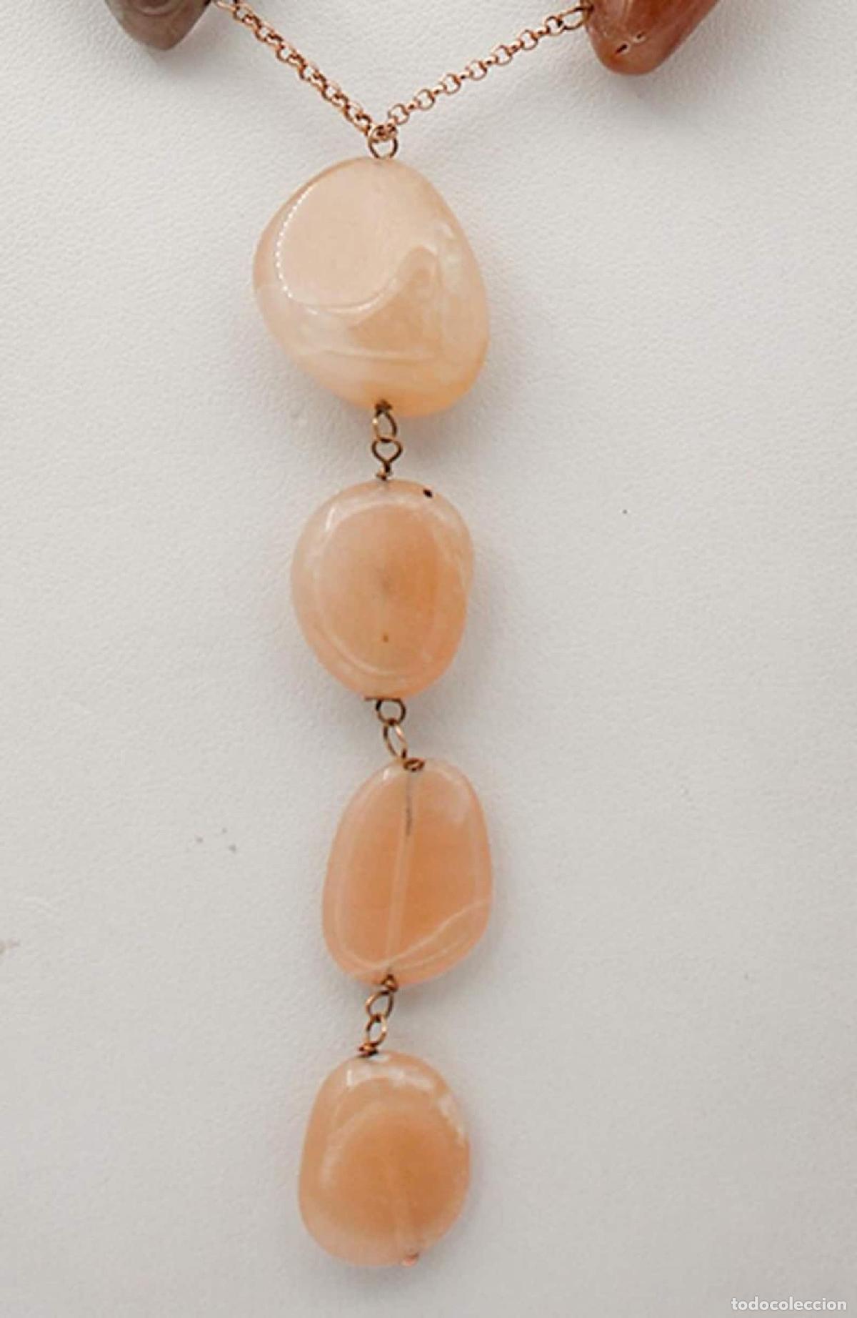 Joyeria: Collar de piedras y oro rosa - Foto 7