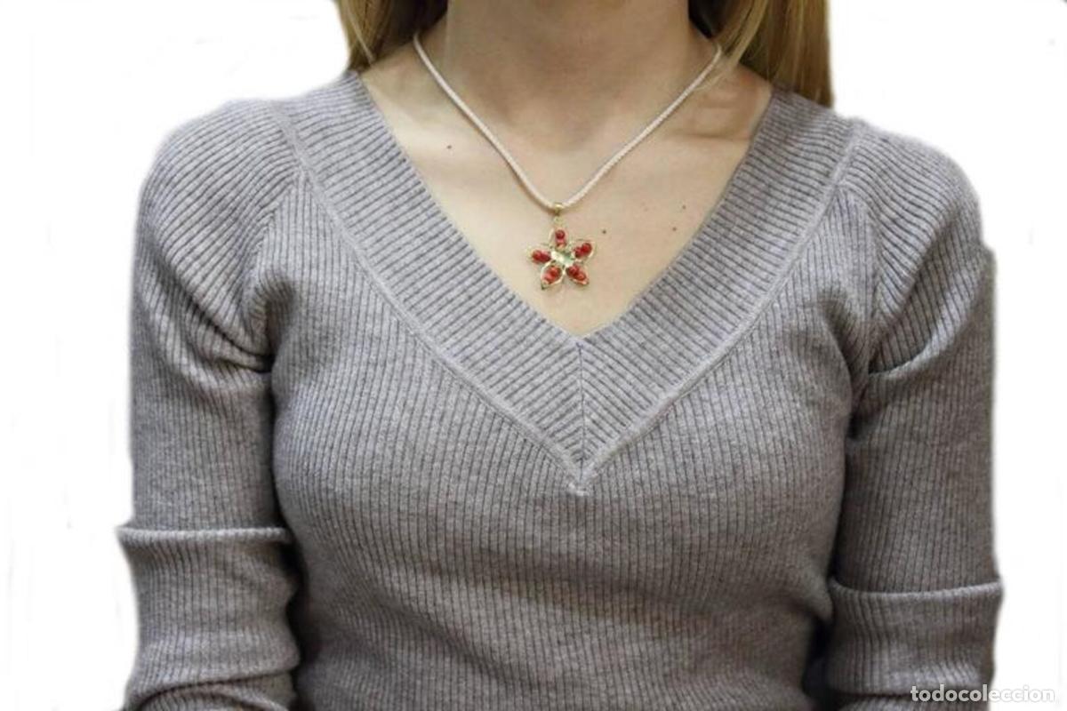 Joyeria: Colgante de estrella de oro amarillo Luise - Foto 4