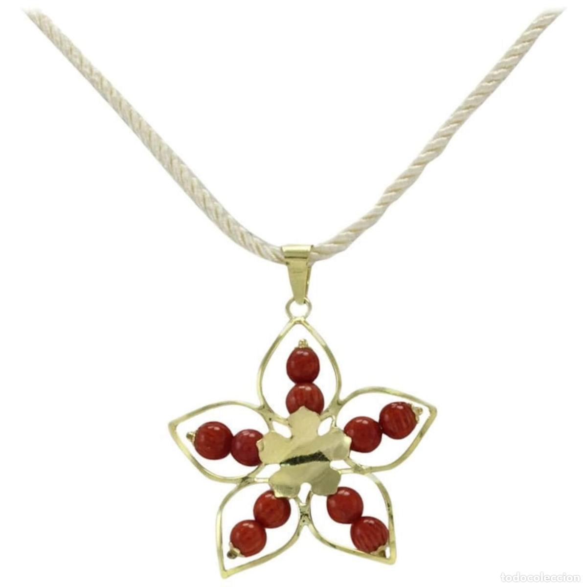 Joyeria: Colgante de estrella de oro amarillo Luise - Foto 1