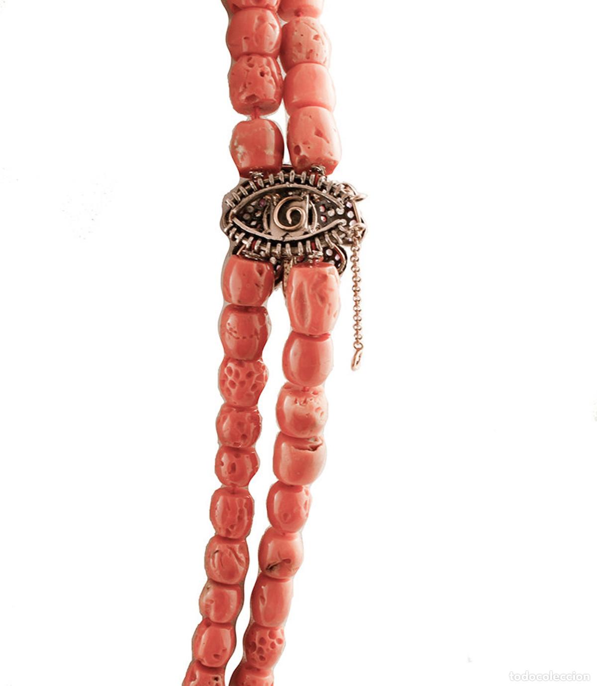 Joyeria: Collar de coral de dos vueltas - Foto 6