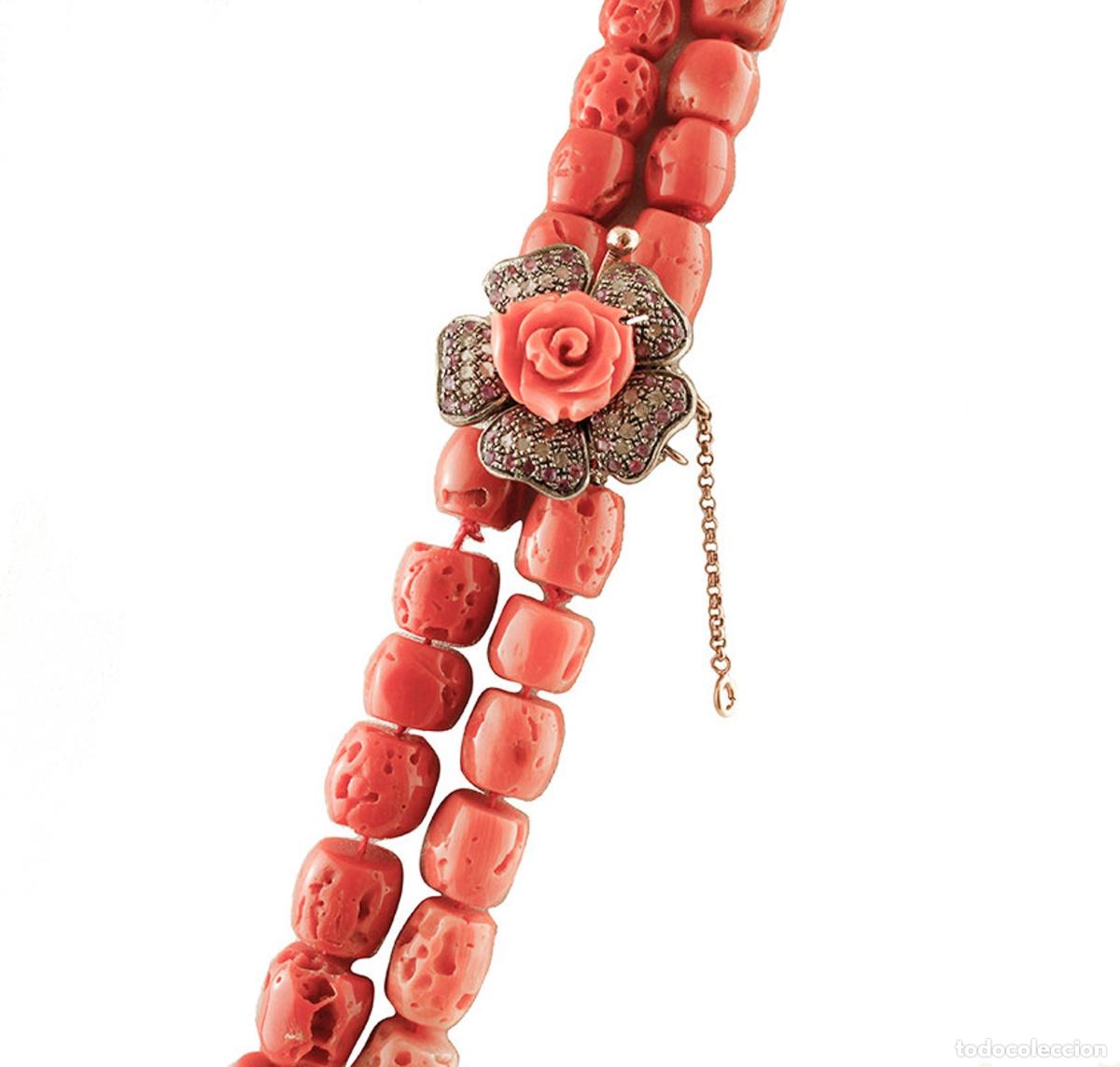 Joyeria: Collar de coral de dos vueltas - Foto 9