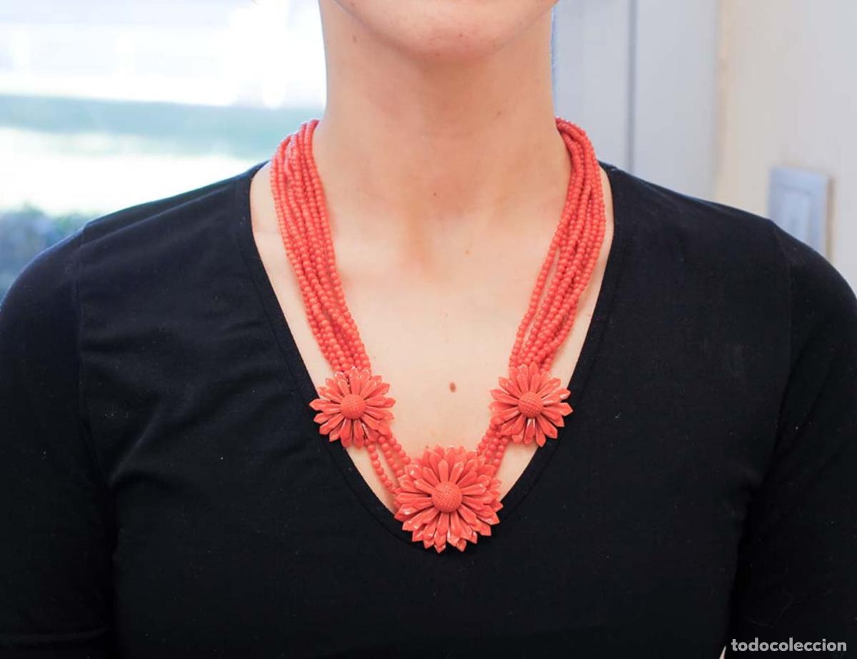 Joyeria: Collar de coral y oro rosa - Foto 7
