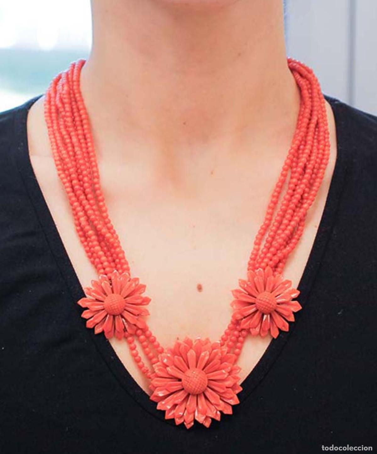 Joyeria: Collar de coral y oro rosa - Foto 8