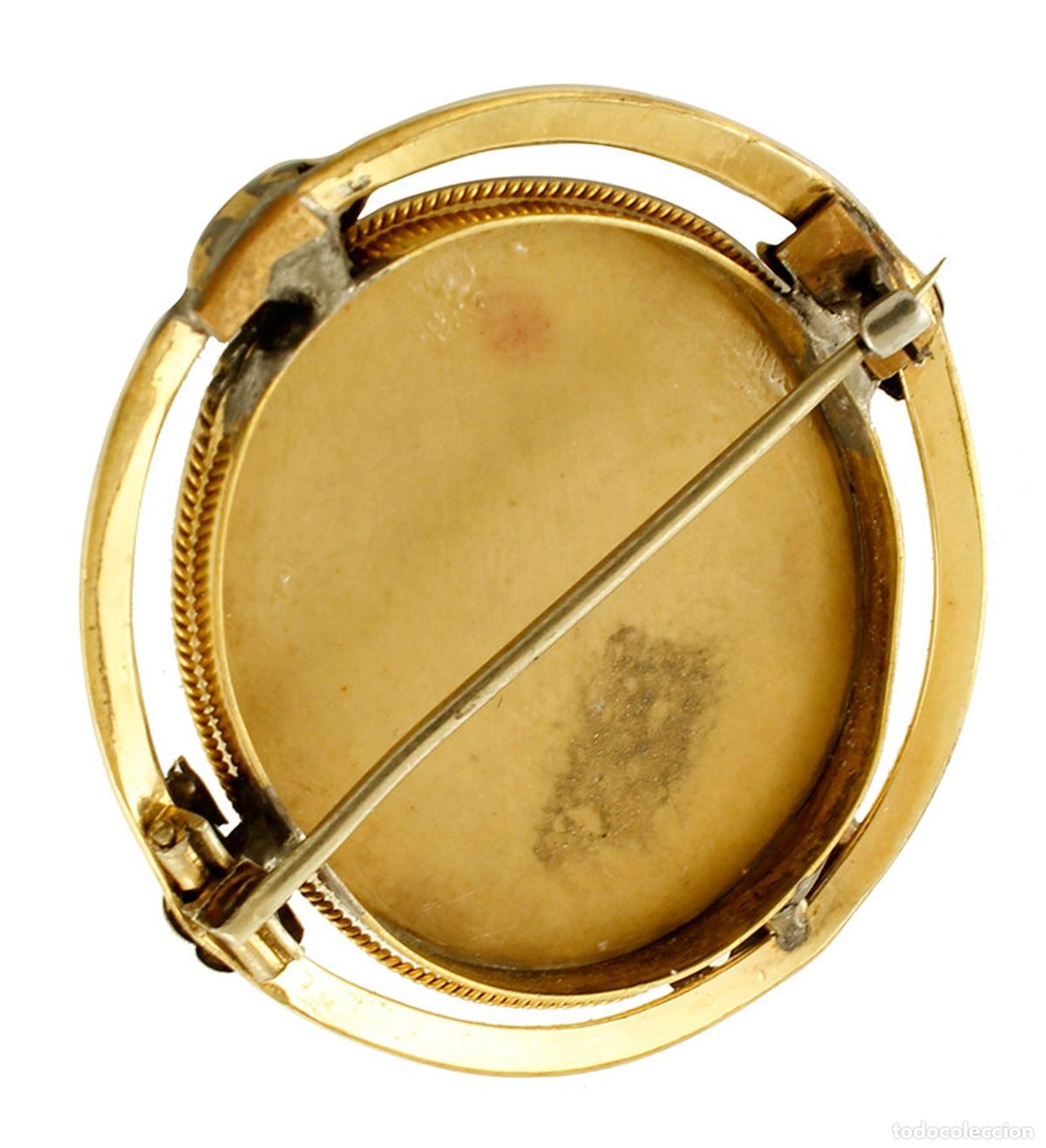 Joyeria: Broche de camafeo antiguo, oro amarillo - Foto 12
