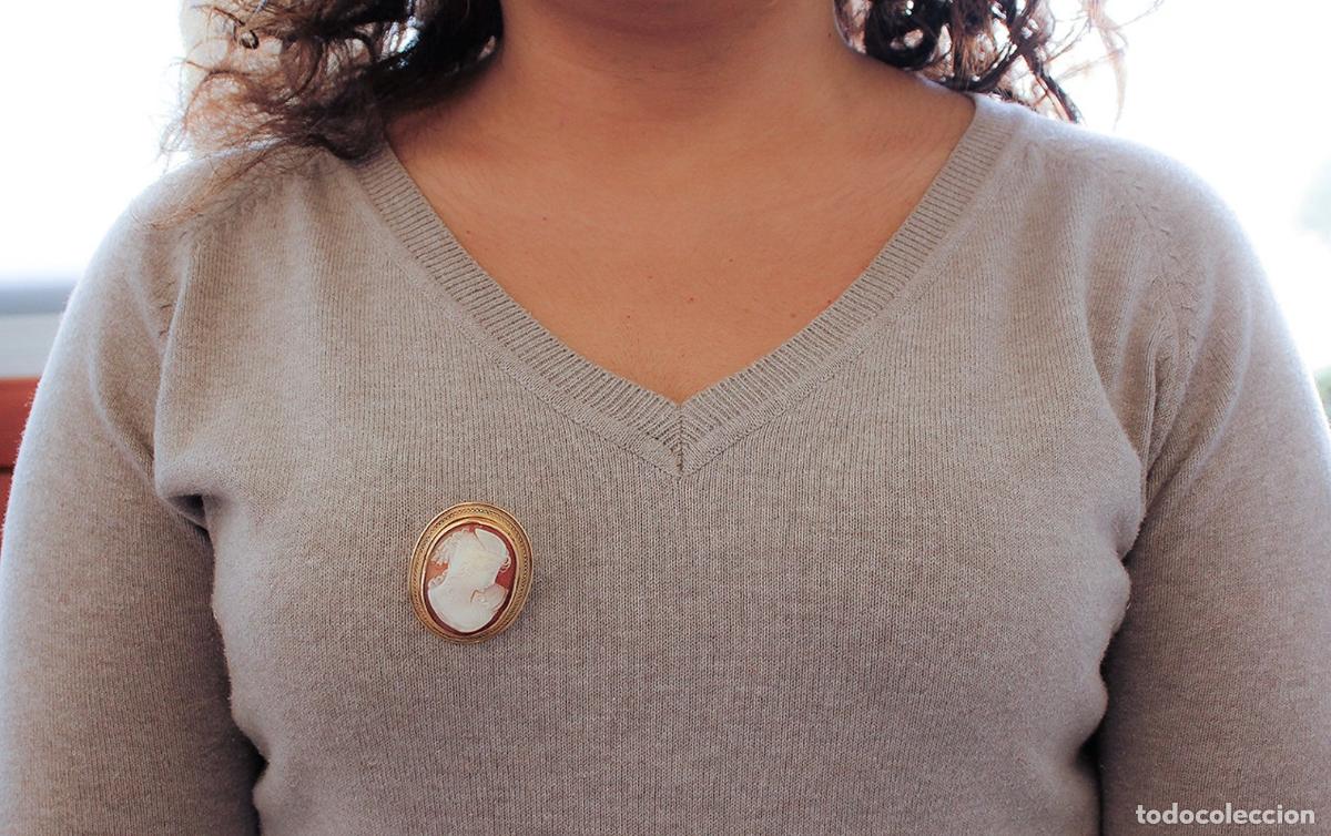 Joyeria: Broche de camafeo, oro amarillo de 18 quilates - Foto 10