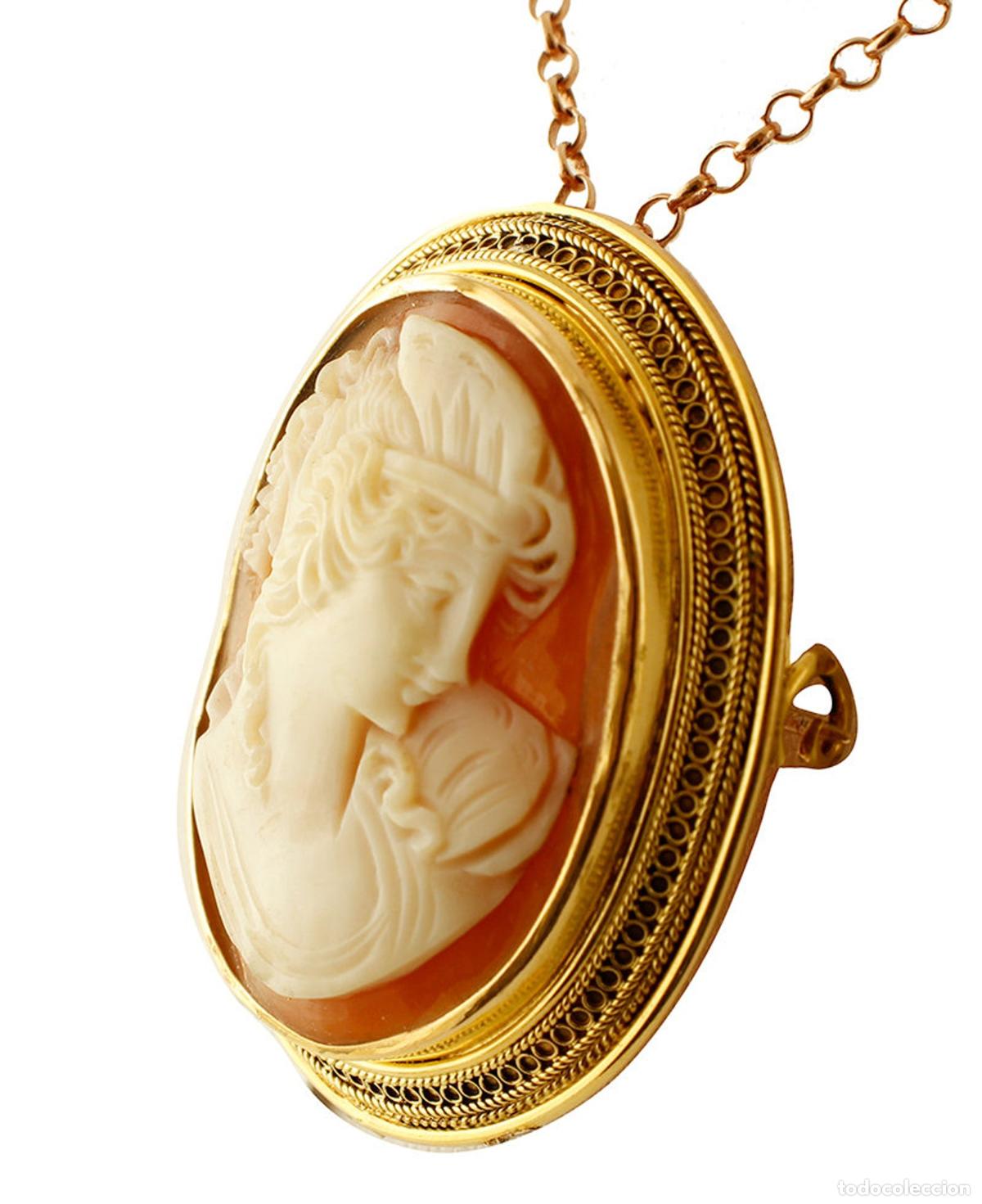 Joyeria: Broche de camafeo, oro amarillo de 18 quilates - Foto 11