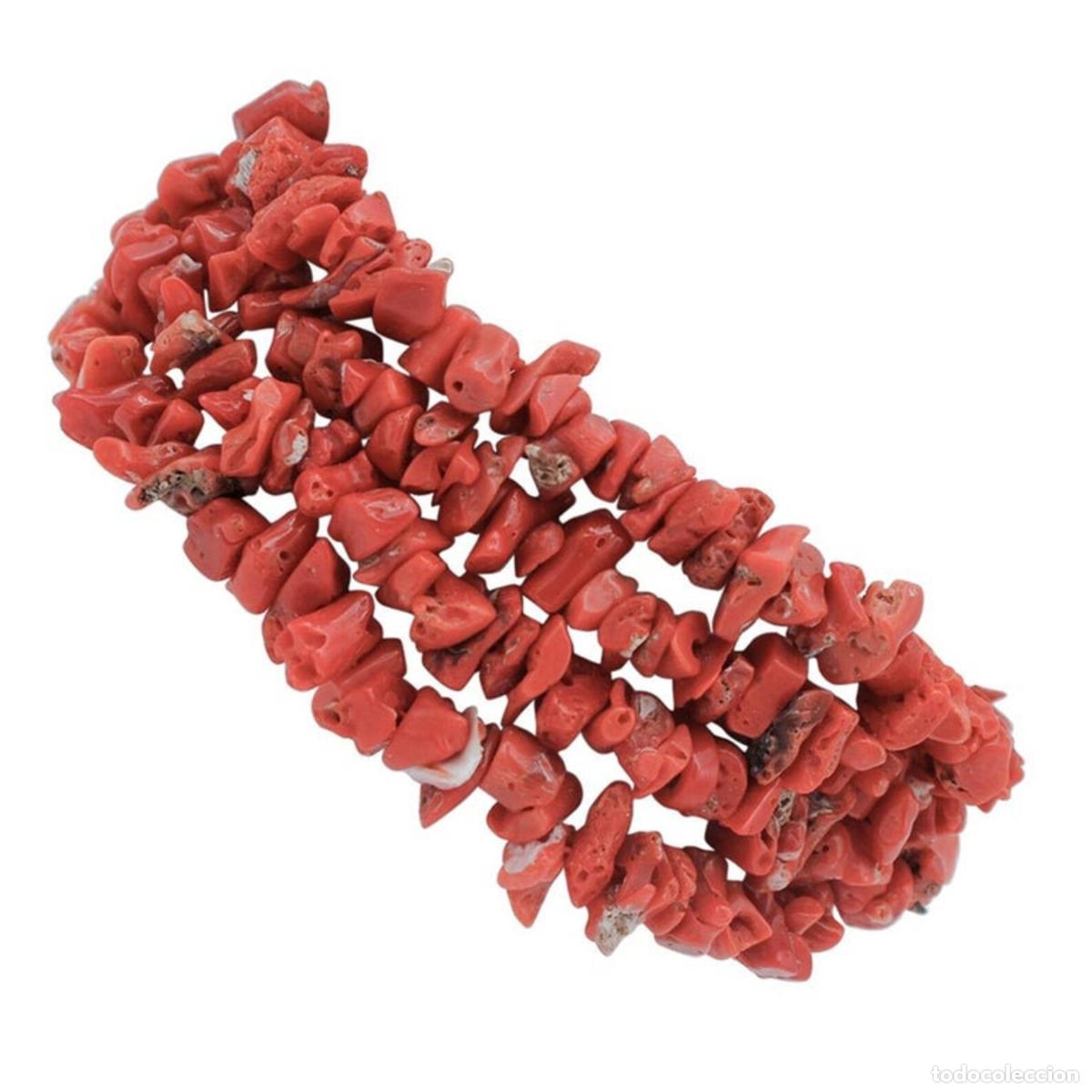 Joyeria: Pulsera de coral de varias hebras - Foto 1