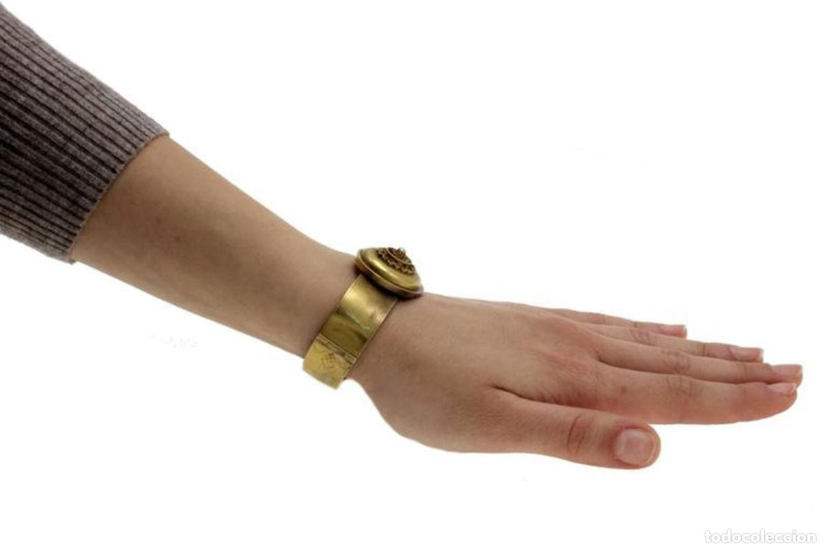 Joyeria: Brazalete de perlas doradas - Foto 11