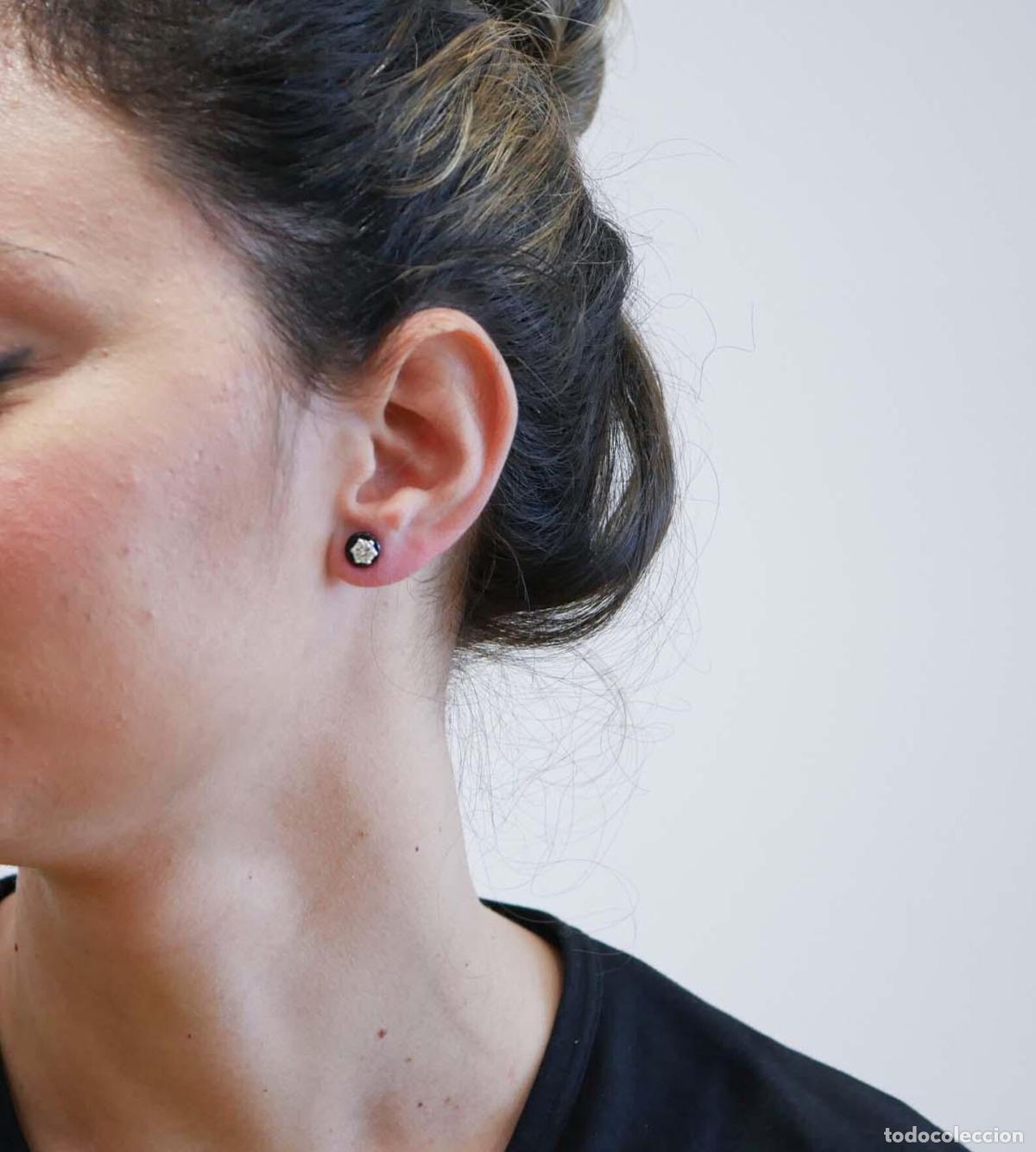 Joyeria: Pendientes de diamantes, &oacute;nix y oro blanco - Foto 3
