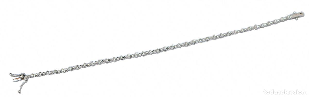 Joyeria: Pulsera de diamantes y oro blanco - Foto 4