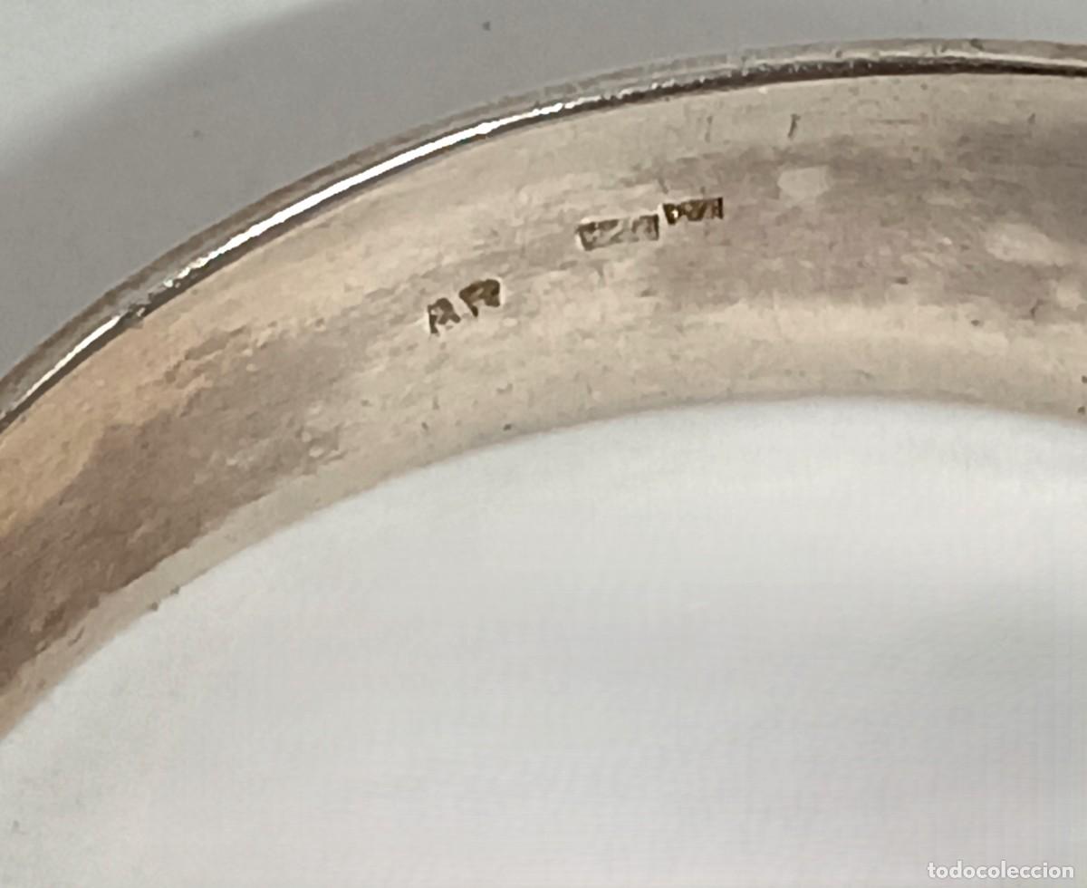 Joyeria: PULSERA DE PLATA DE LEY 925 REPUJADA CON TURQUESA - Foto 5